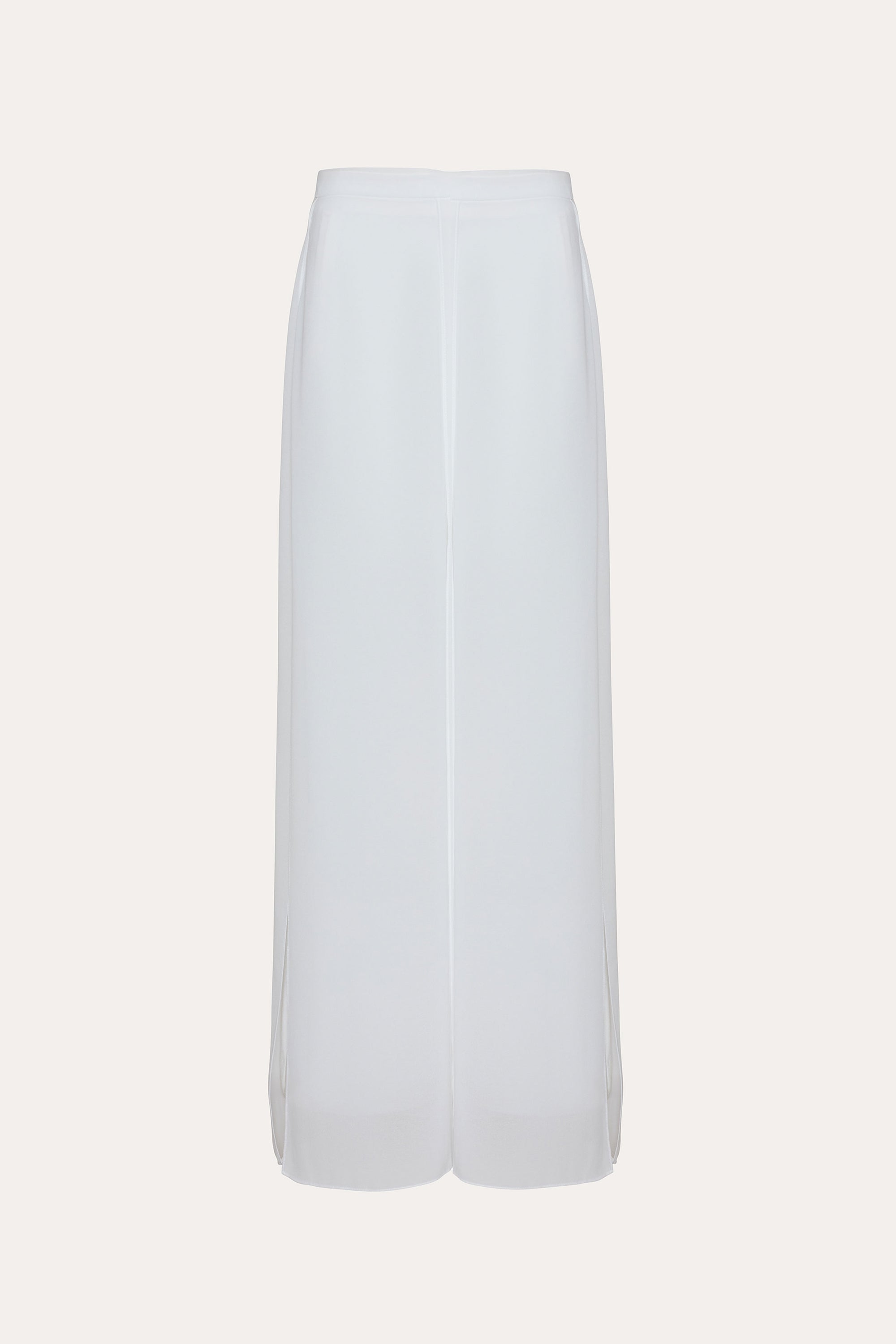 Elie Tahari Overlay EU08720U spodnie białe Foam