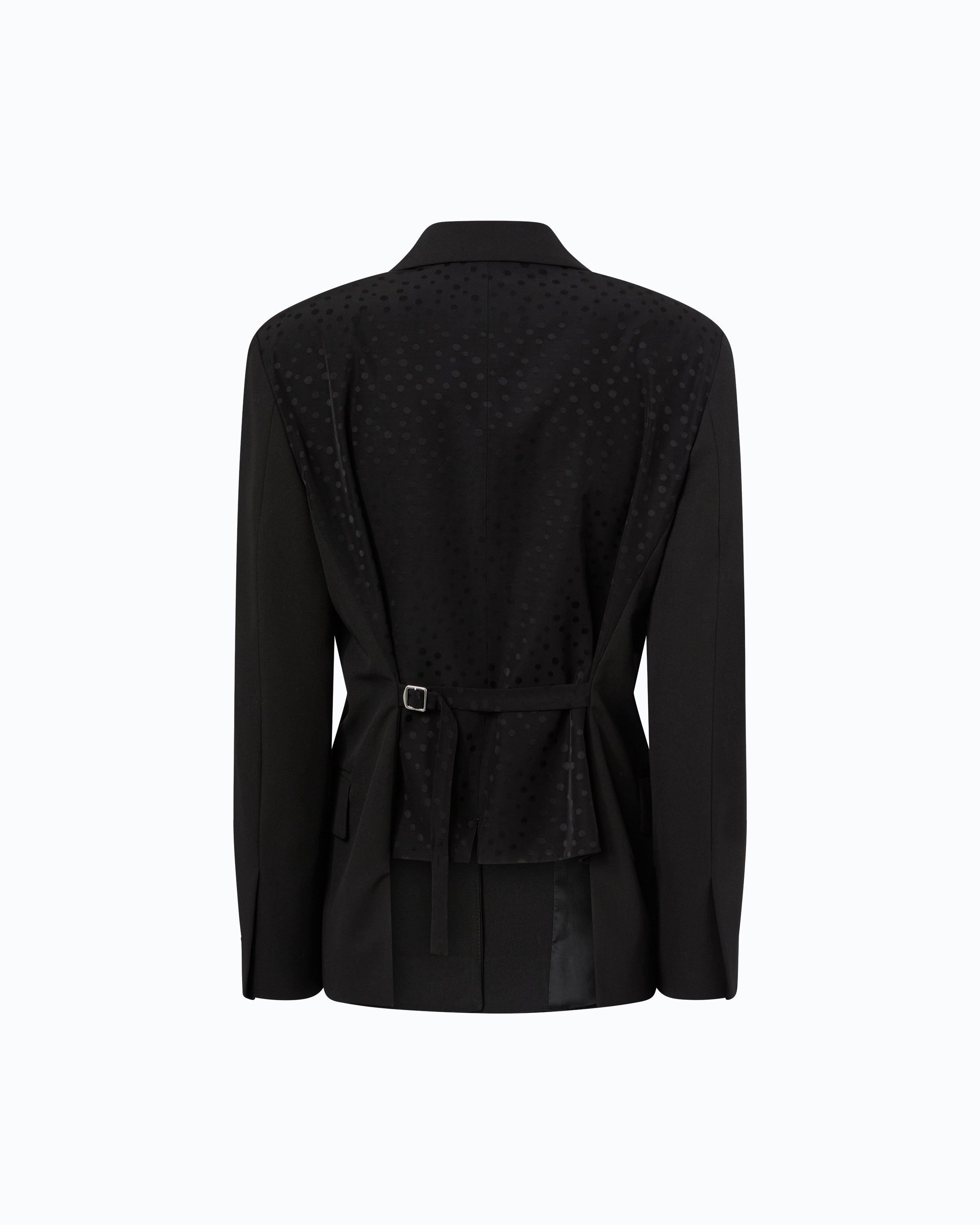 Pinko Umbrella Jacket marynarka w kropki czarna