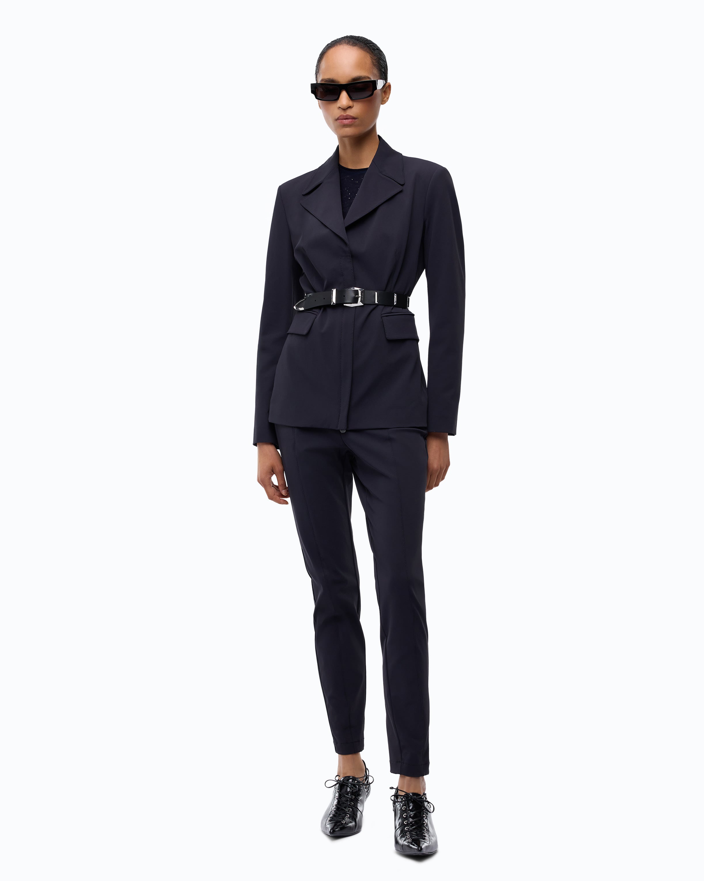 Pinko Terlaner Jacket marynarka techniczna niebieska