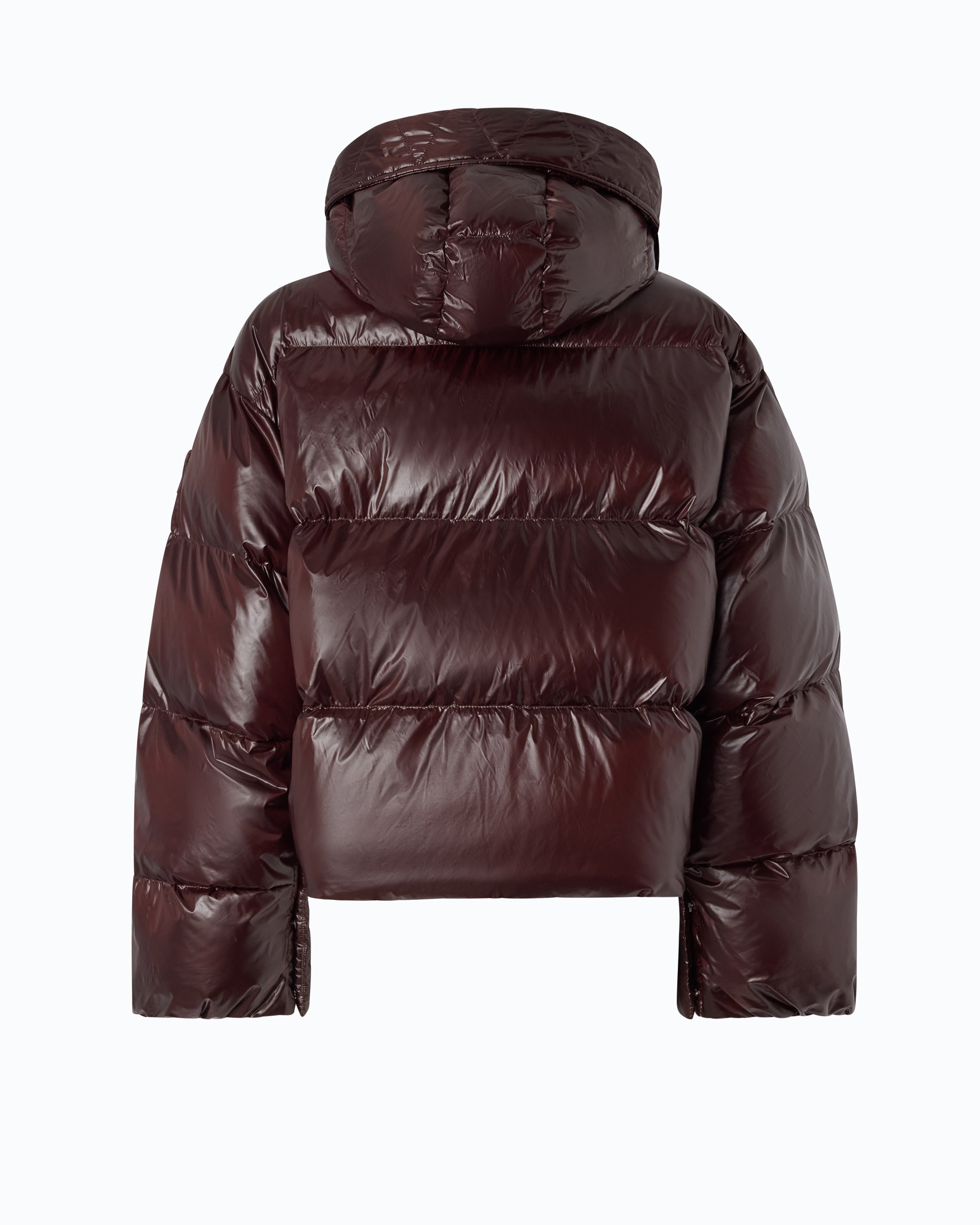 Pinko Impasto Padded Jacket kurtka puchowa brązowa
