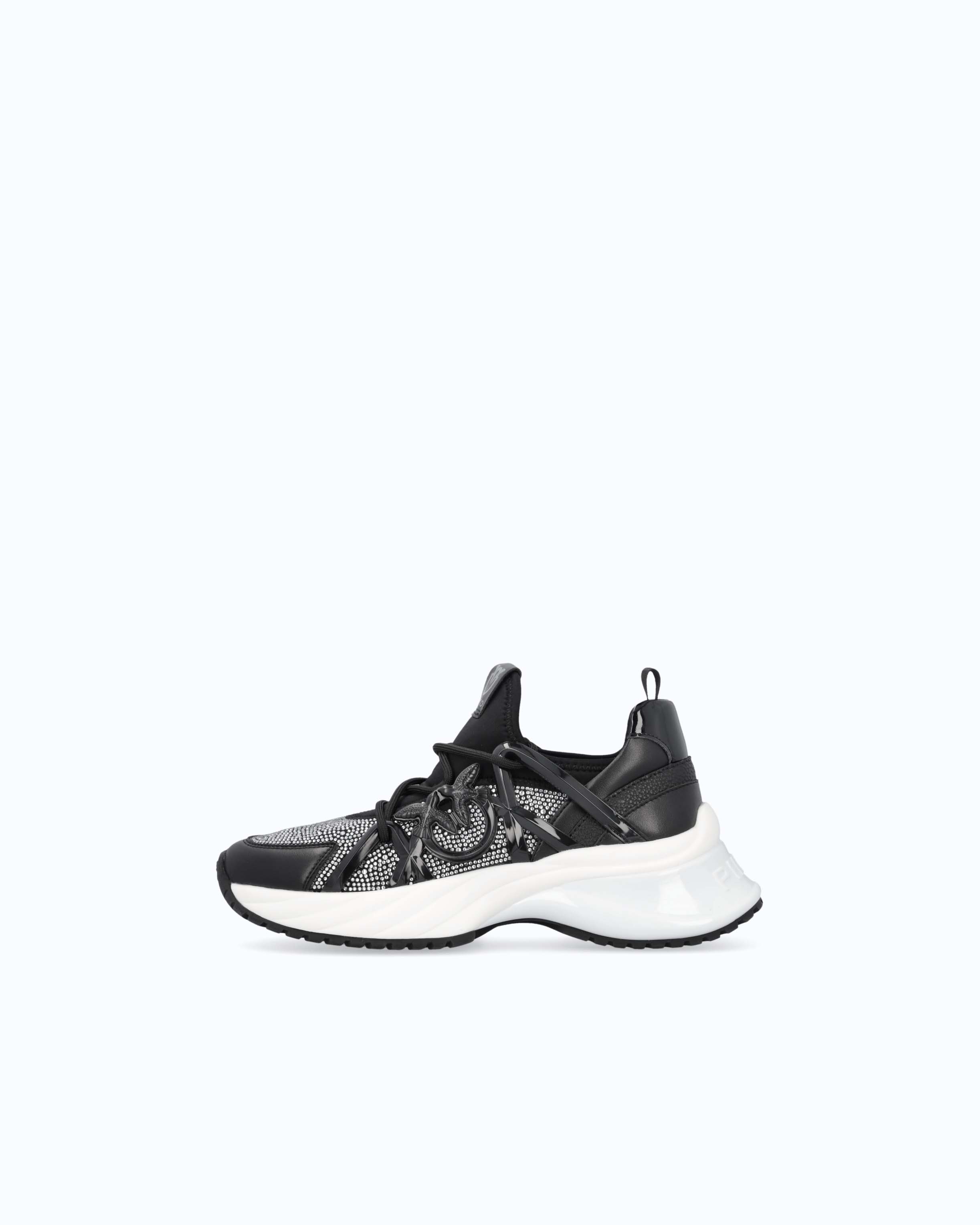 Pinko Ariel 01 sneakersy wsuwane z kryształkami