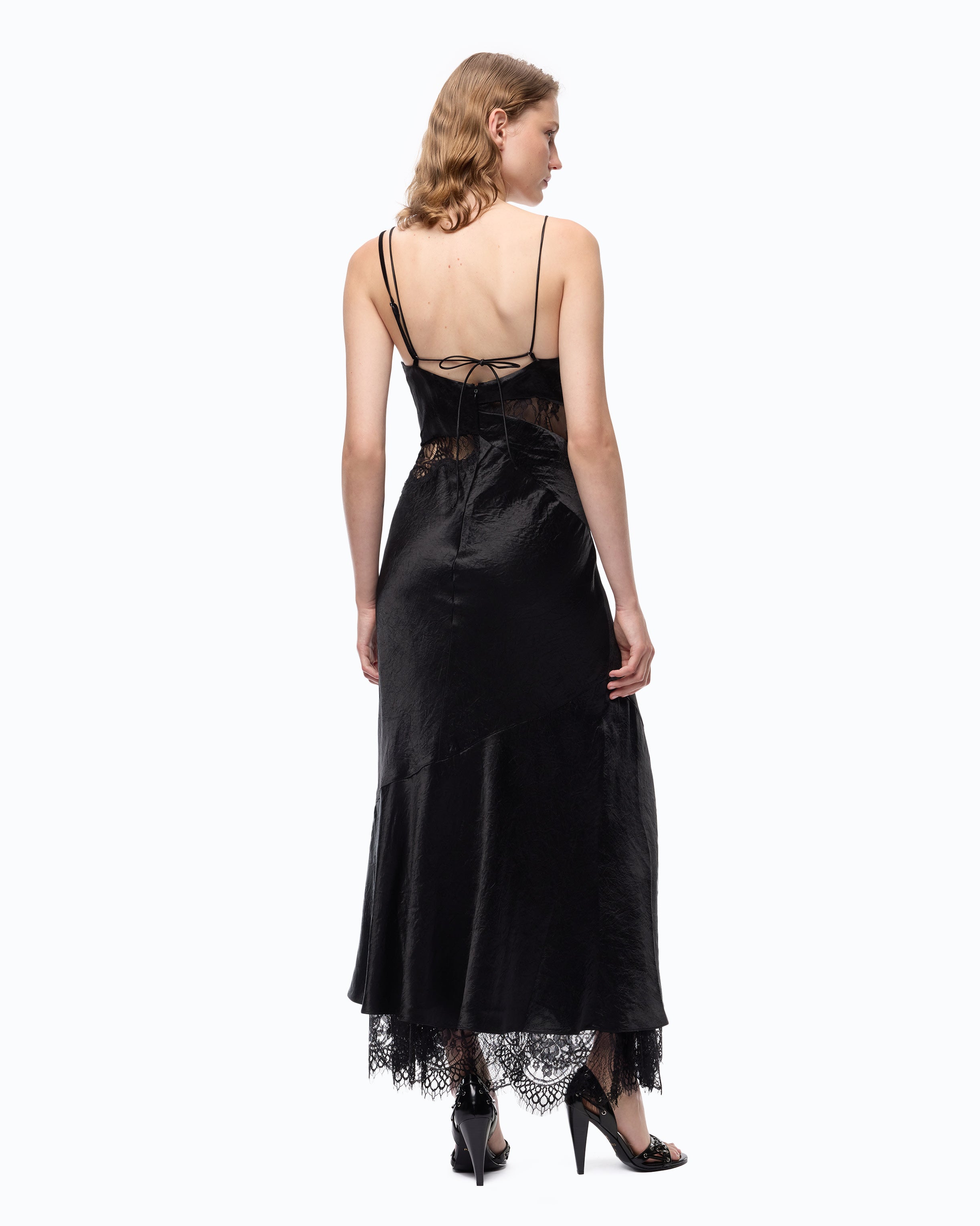 Pinko Ferrari Dress sukienka długa czarna