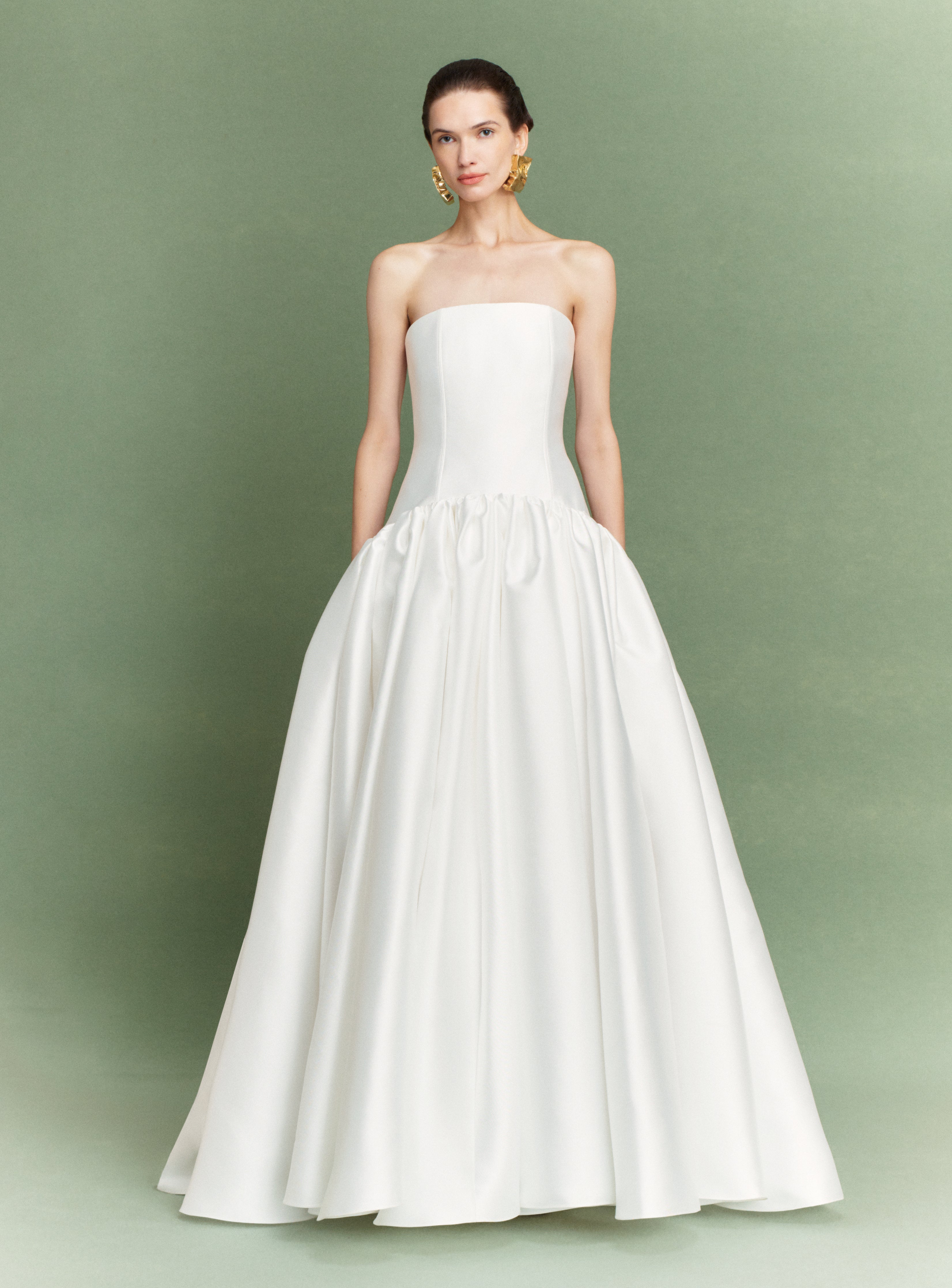 Solace London Cassias sukienka wieczorowa maxi kremowa