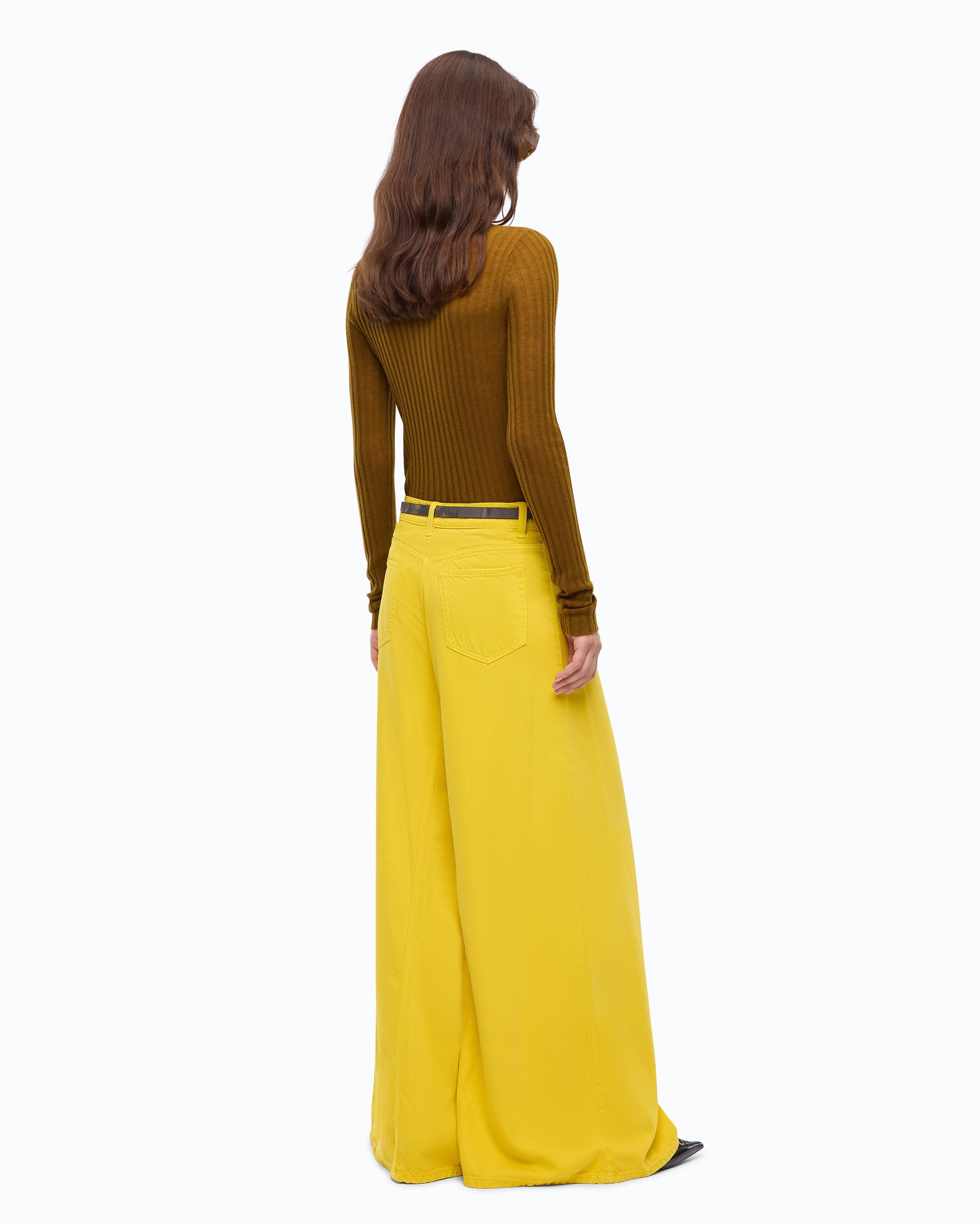 Pinko Winona Wide Leg dżinsy szerokie vintage