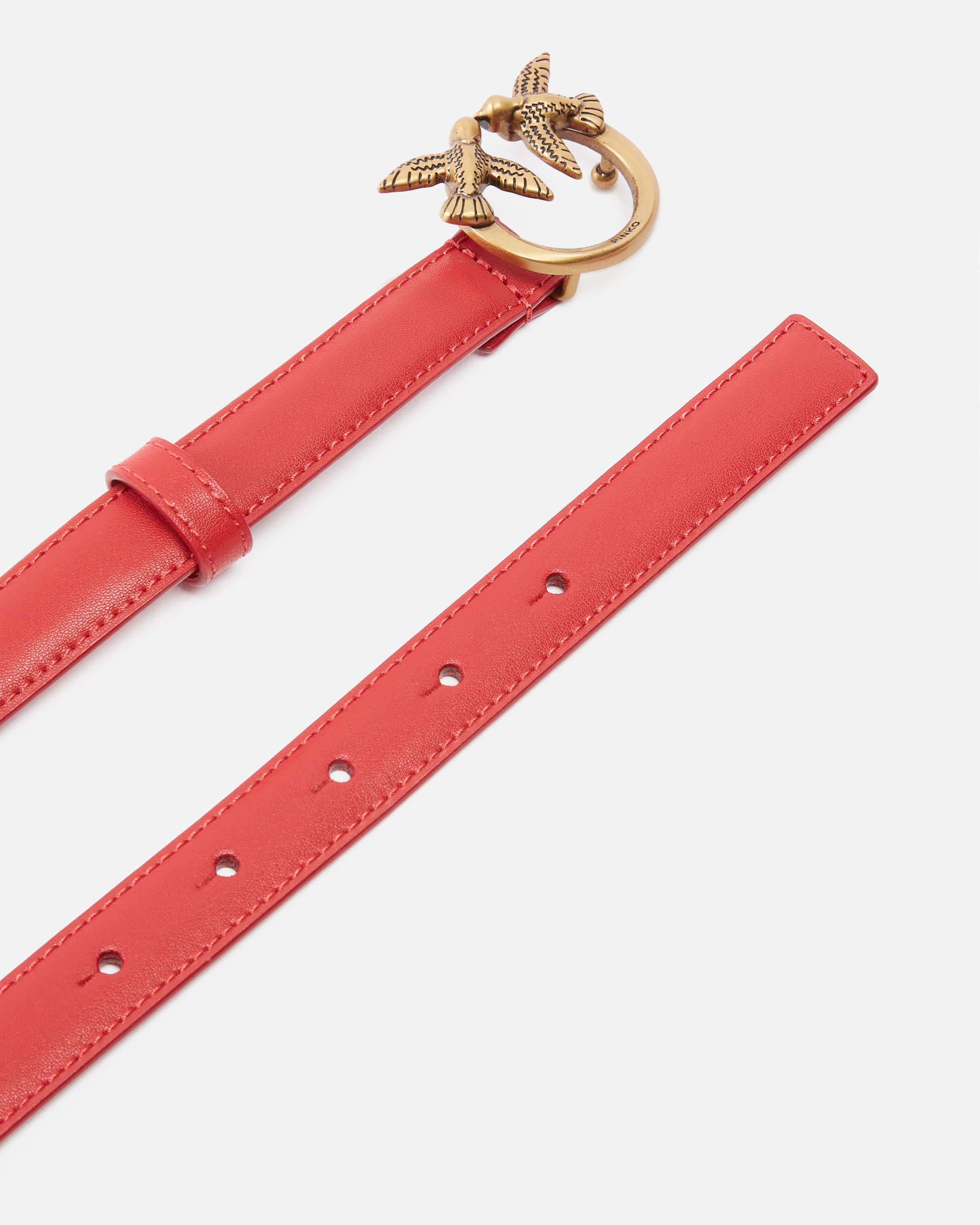 Pinko Love Berry H2 pasek skórzany 2 cm