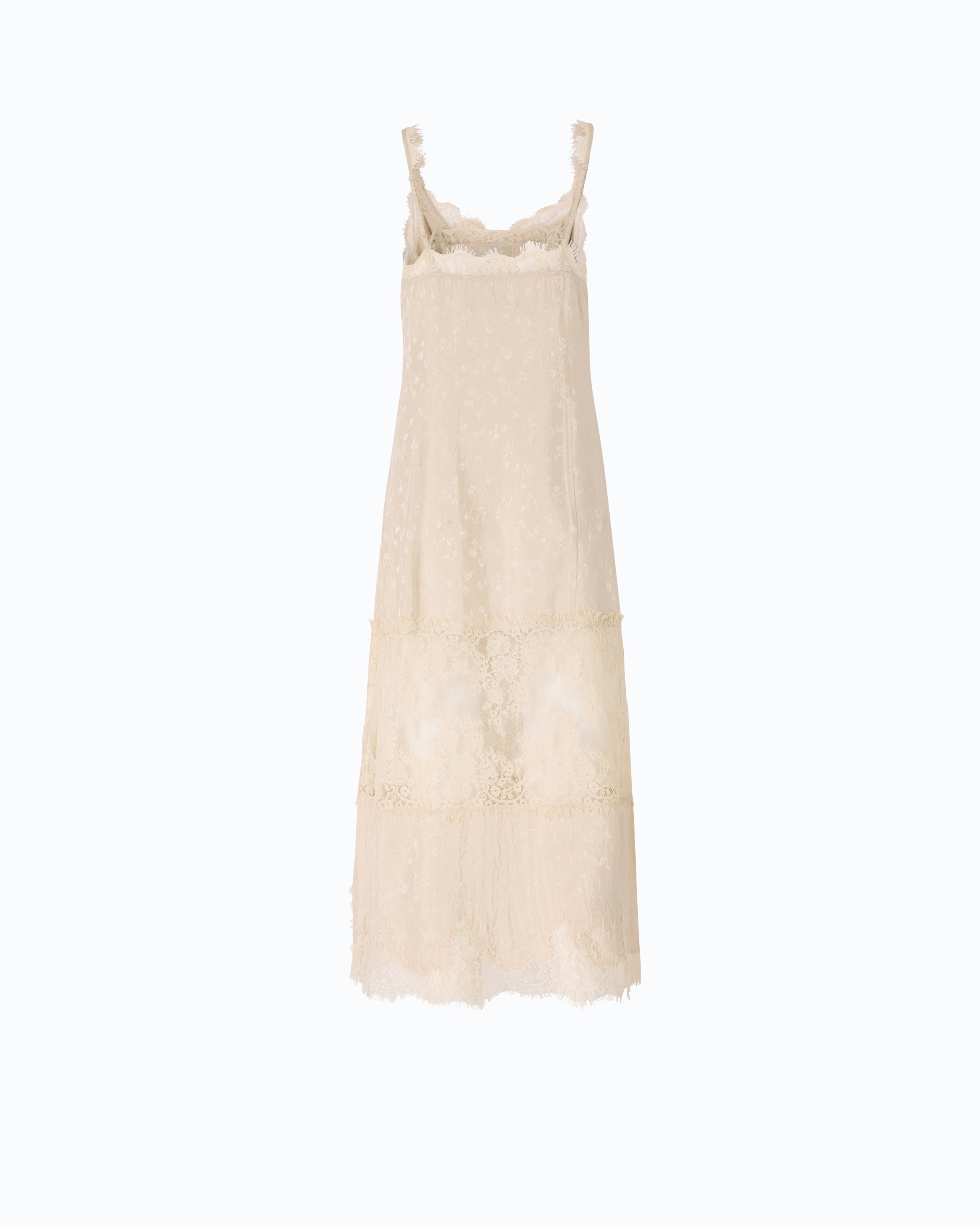 Pinko Aster Dress sukienka midi szara koronkowa
