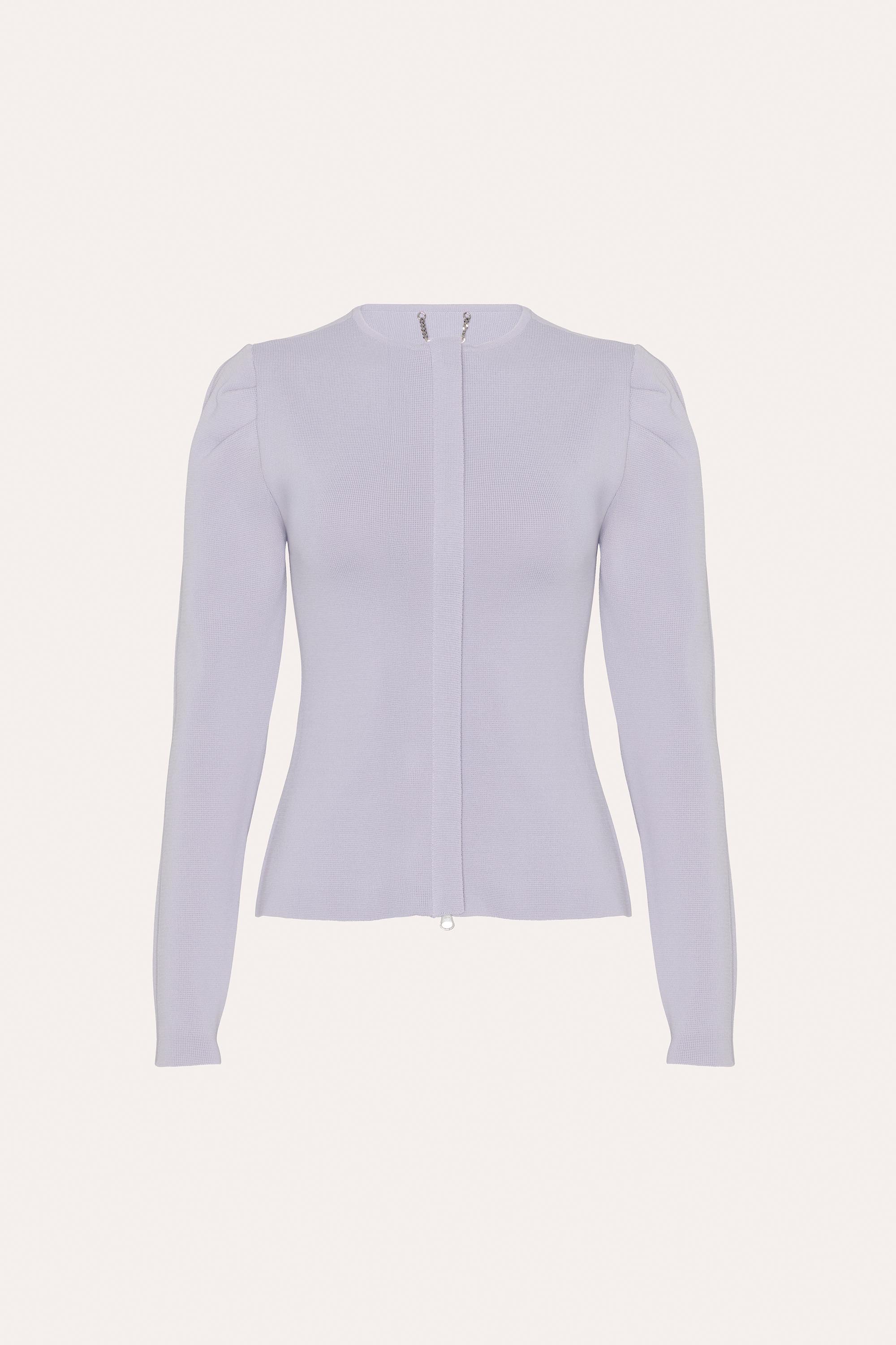 Elie Tahari Kaia Milano żakiet Purple Haze peplum