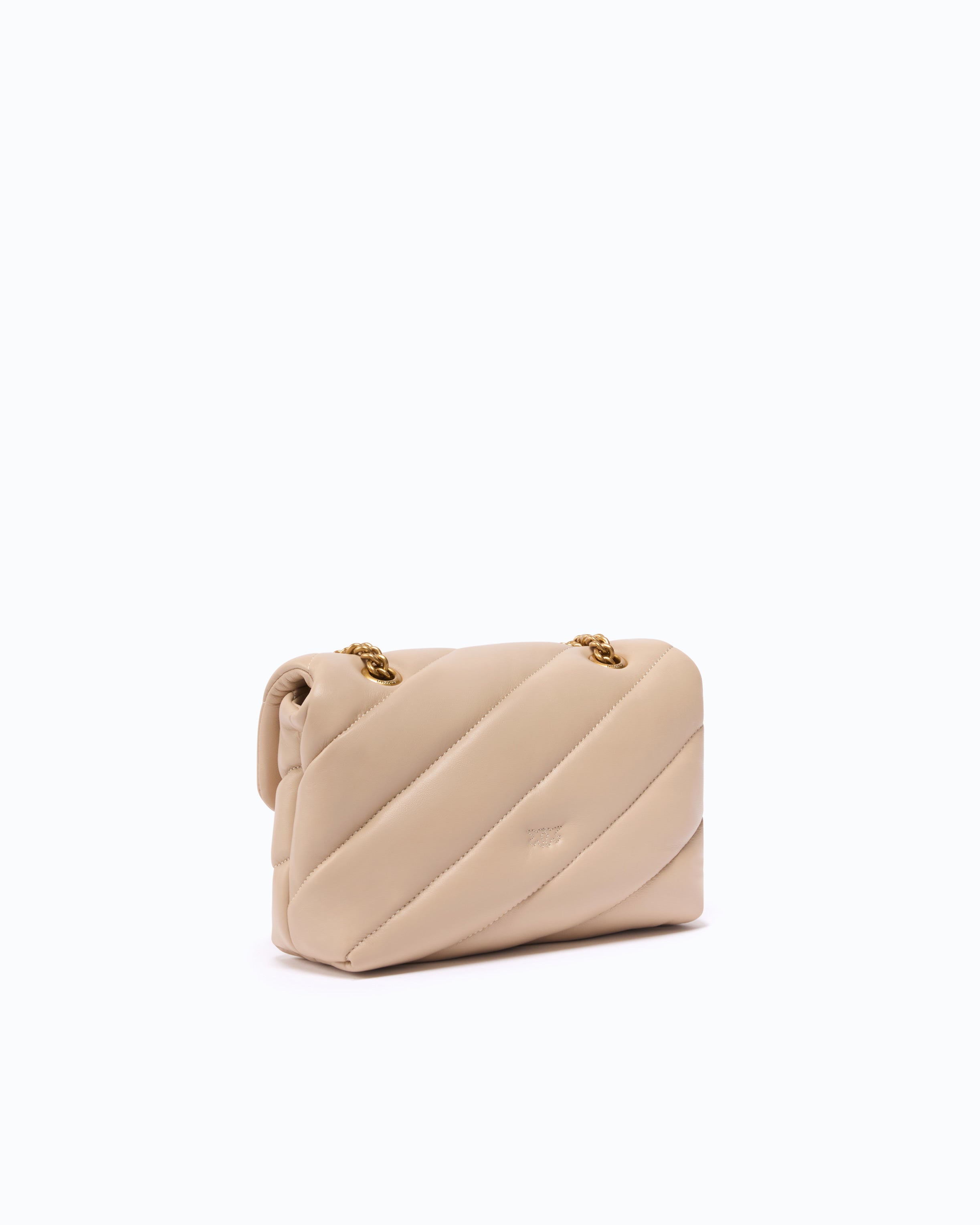 Pinko Love Bag Puff Mini torebka bezowa