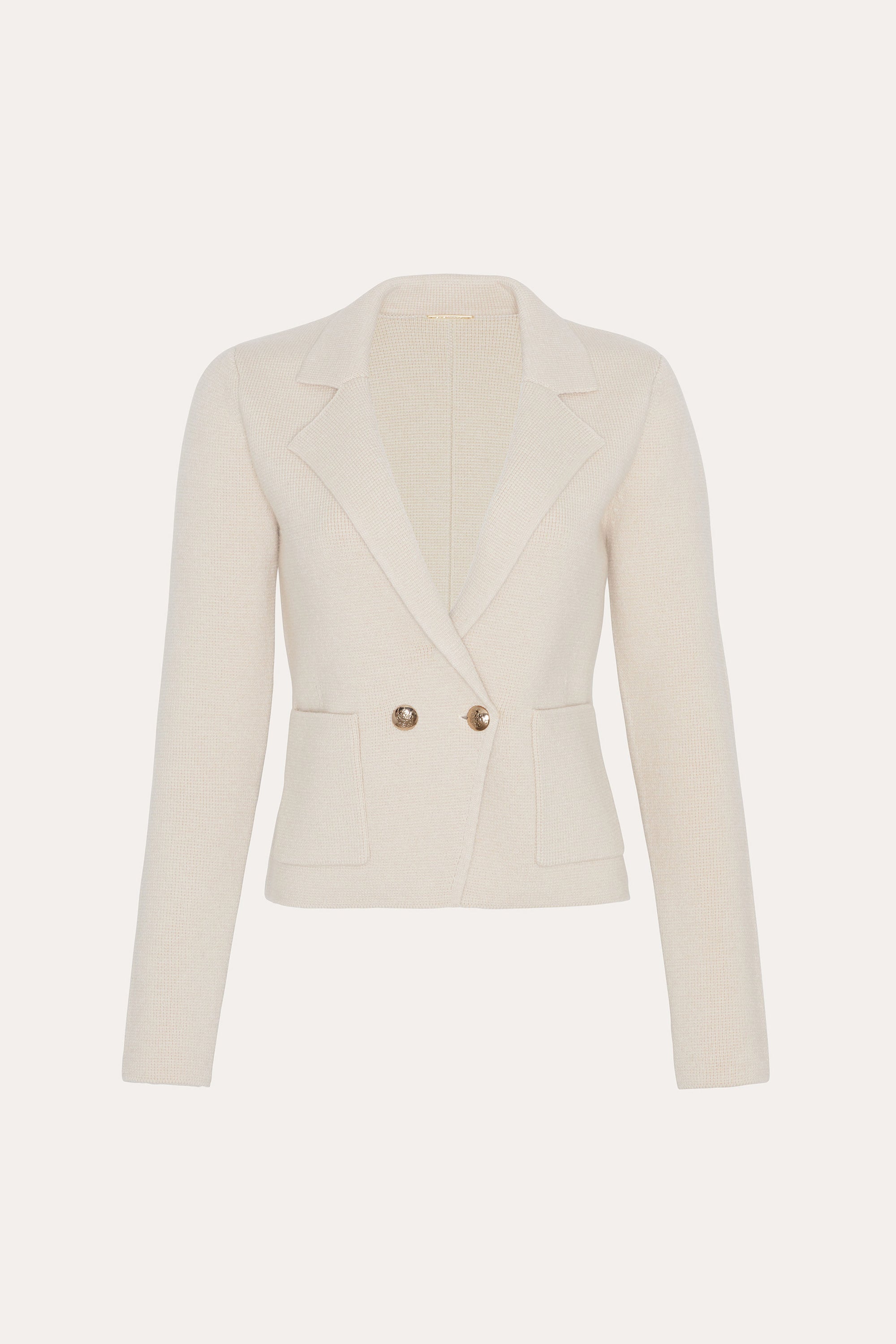 Elie Tahari Lily żakiet French Vanilla wełniany