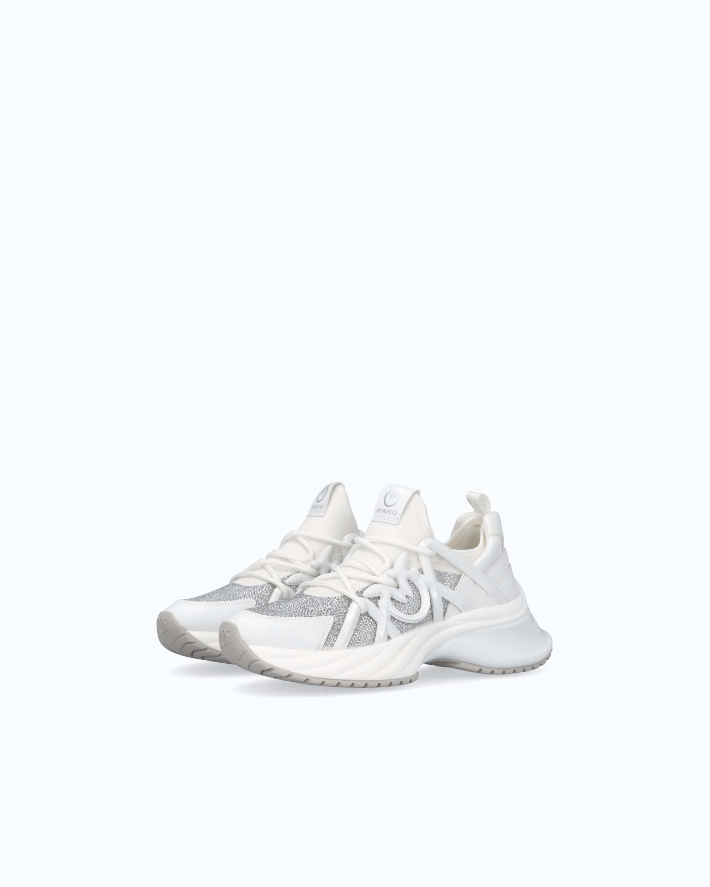 Pinko Ariel 01 Sneaker sneakersy z kryształkami