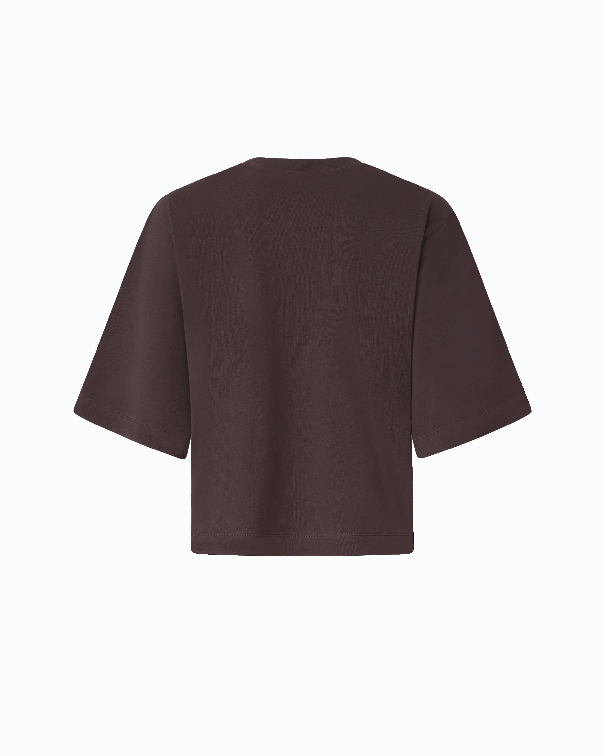 Pinko Niamey t-shirt bawełniany brązowy
