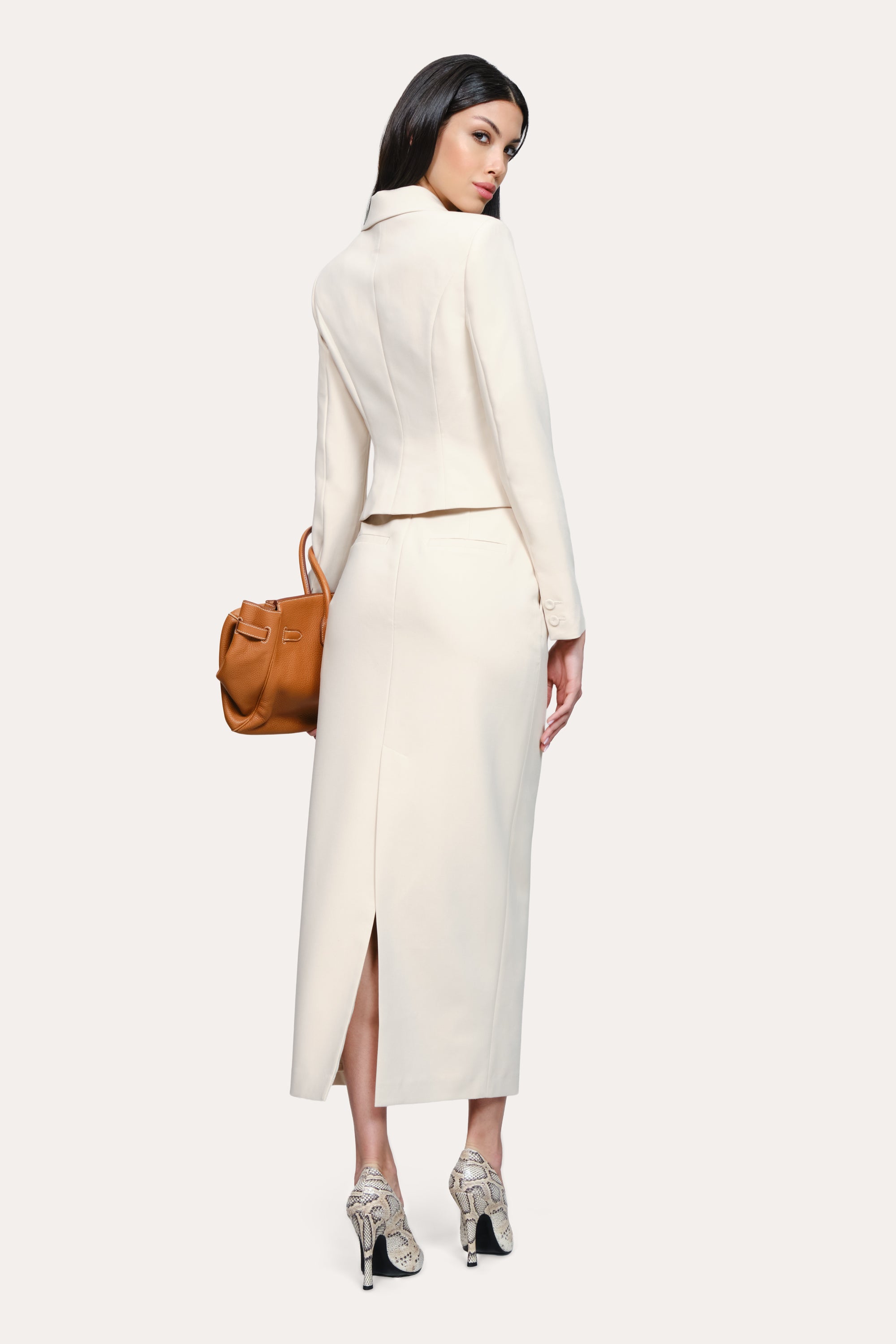 Elie Tahari Ella Blazer marynarka Camellia Veil