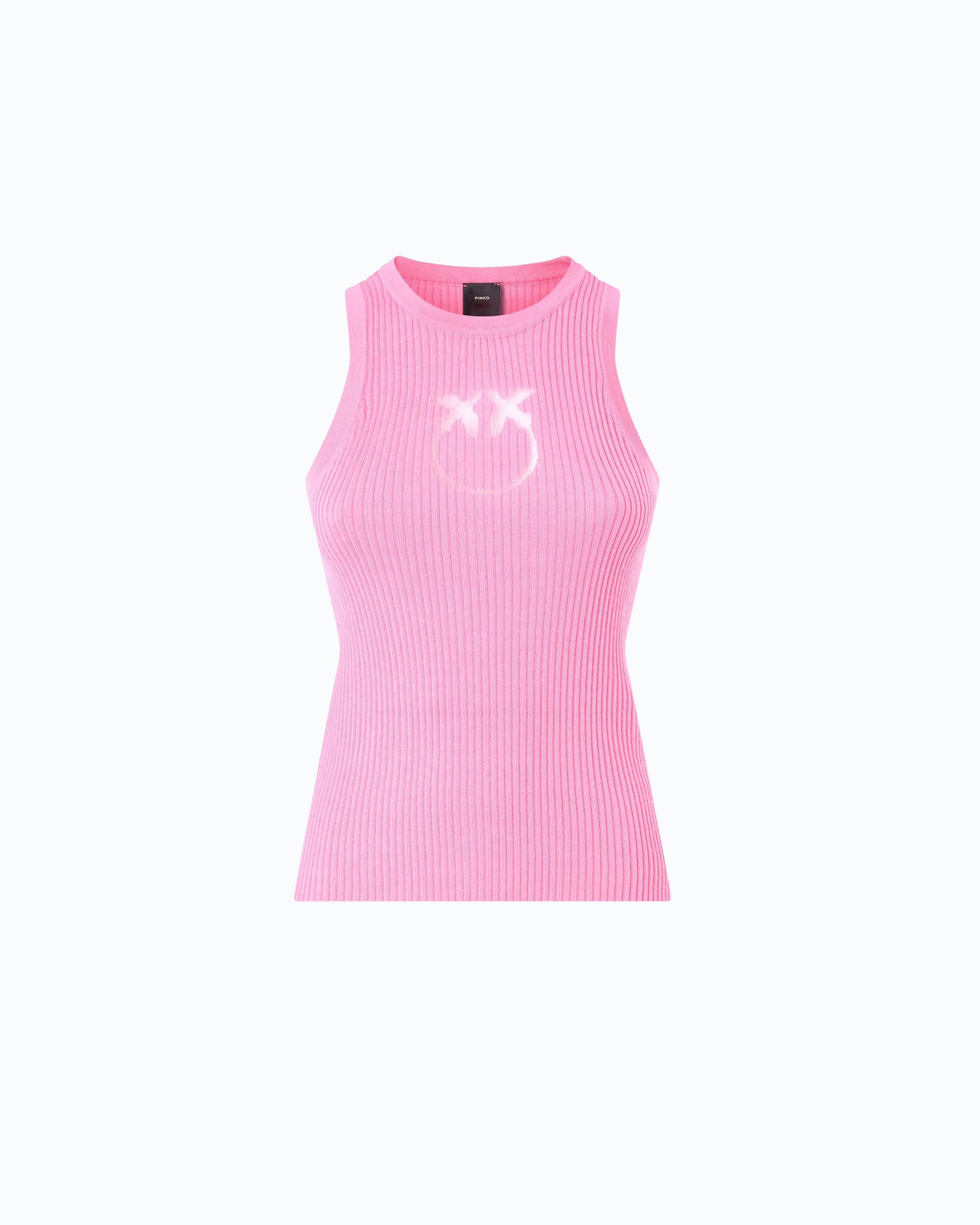 Pinko Newcastle top różowy wełniany
