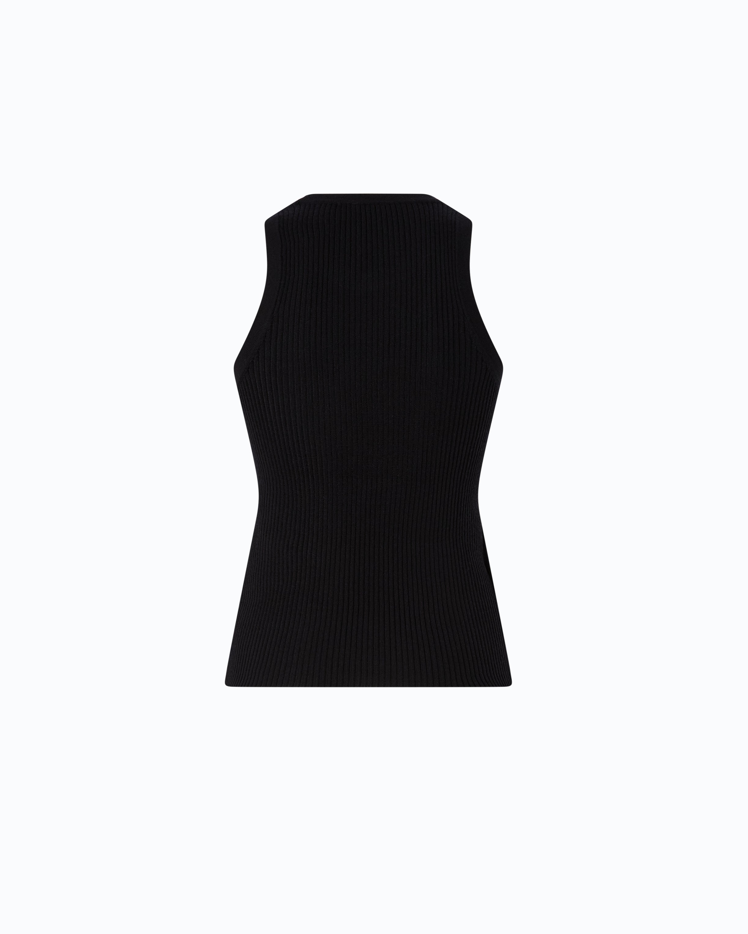 Pinko Newcastle Tank wełniany top damski S merynosy