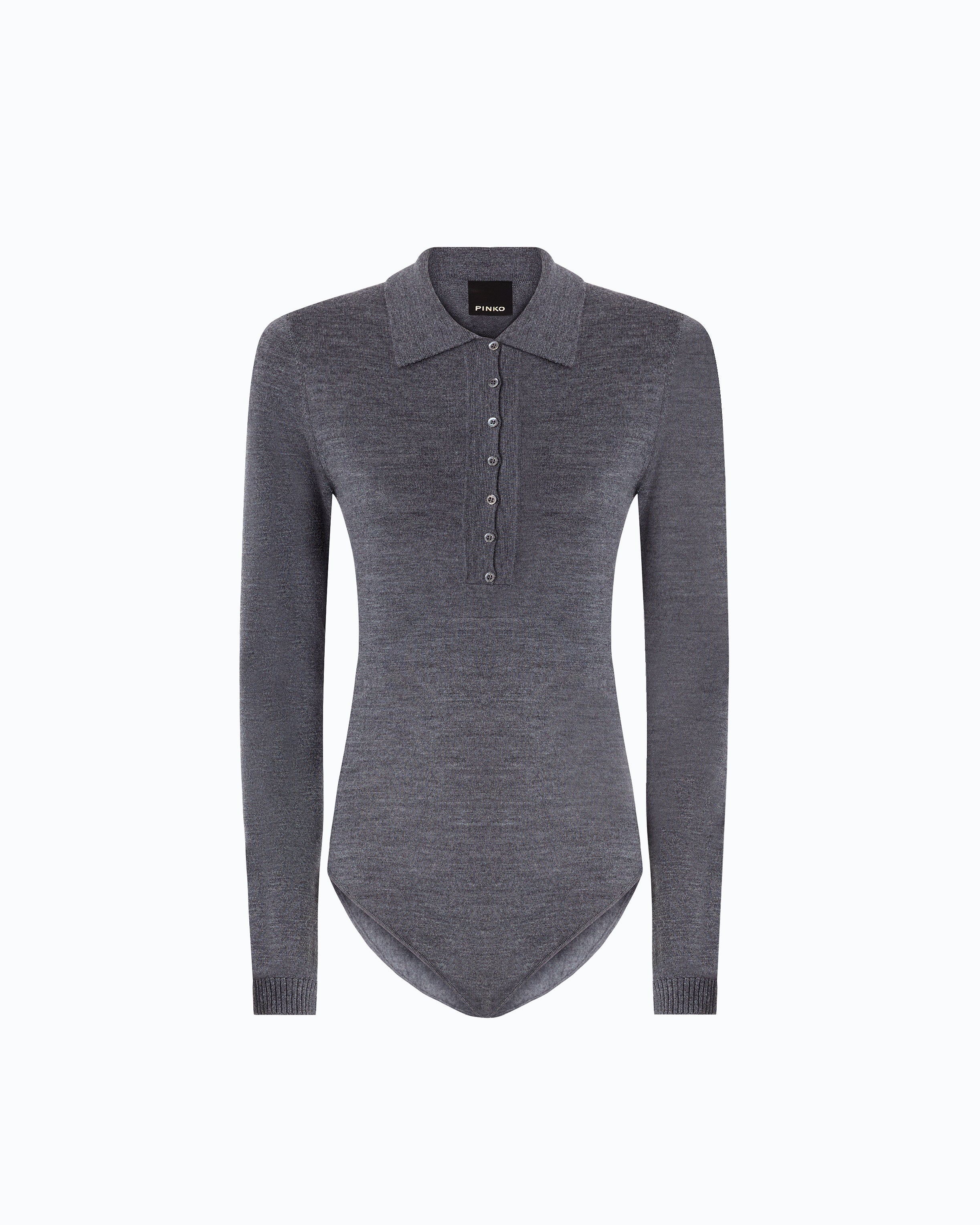Pinko Ajaccio Bodysuit body z merynosów polo S-XXL