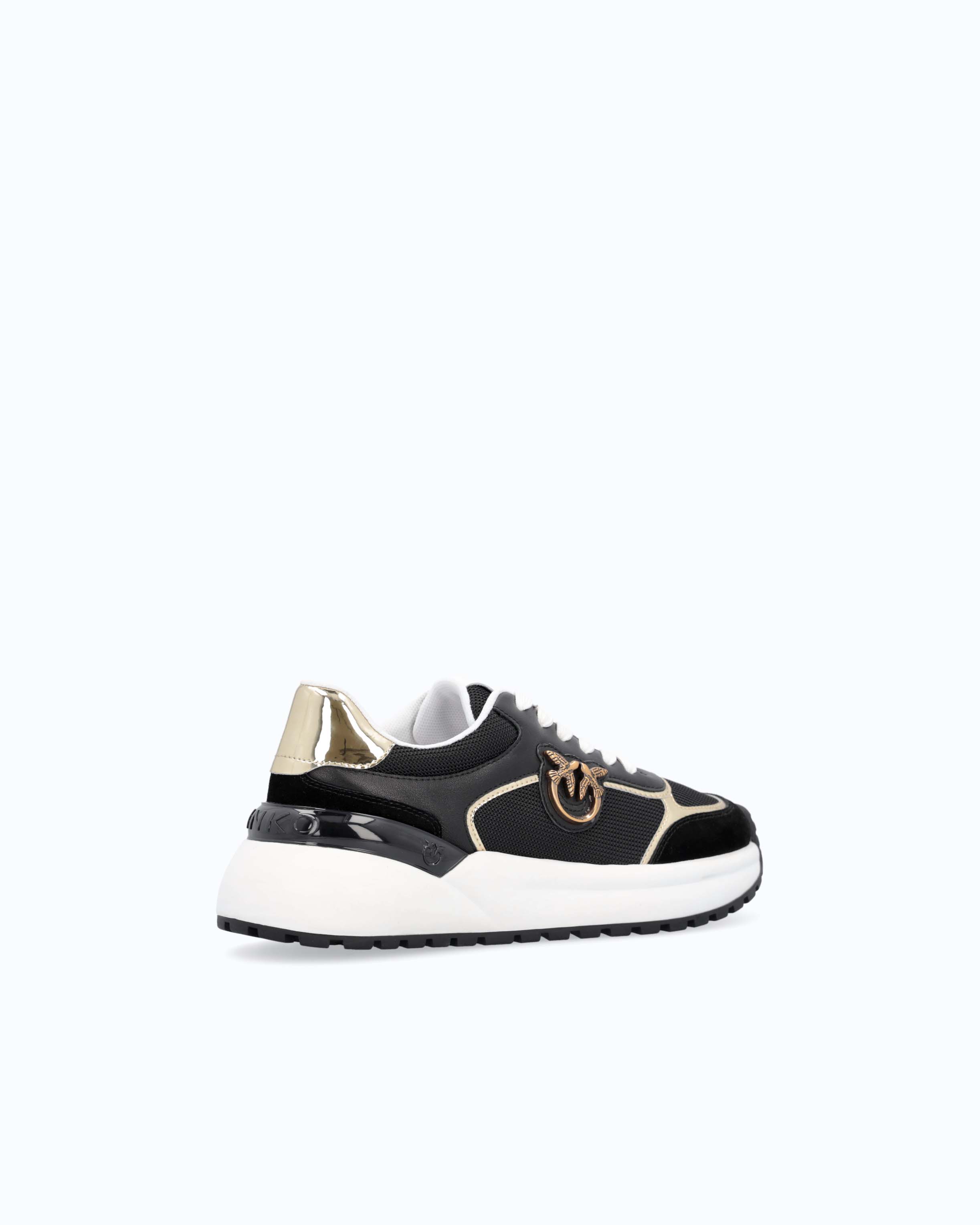 Pinko Gem 01 damskie sneakersy sznurowane 38 lustrzane