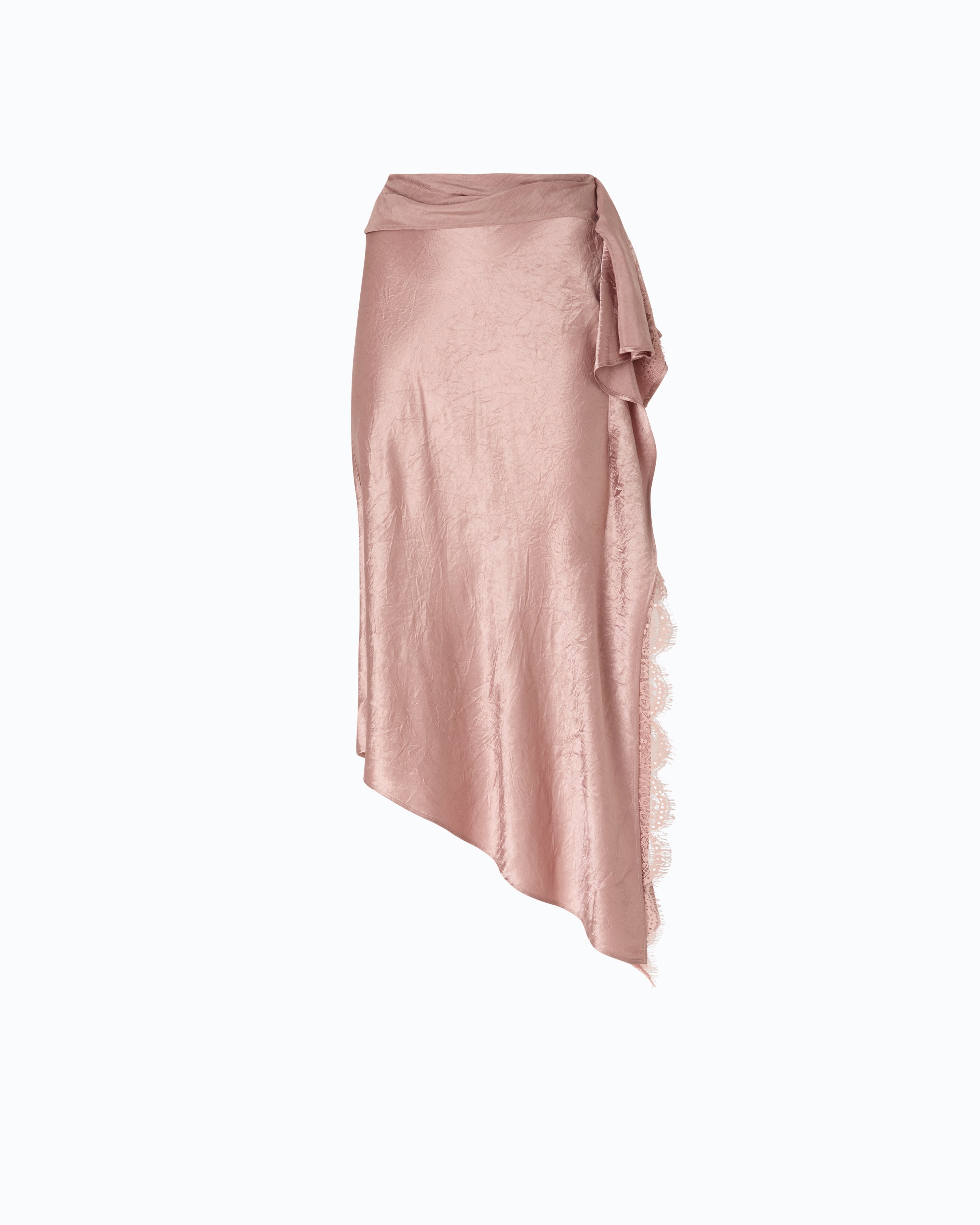 Pinko Frontera Skirt spódnica midi różowa