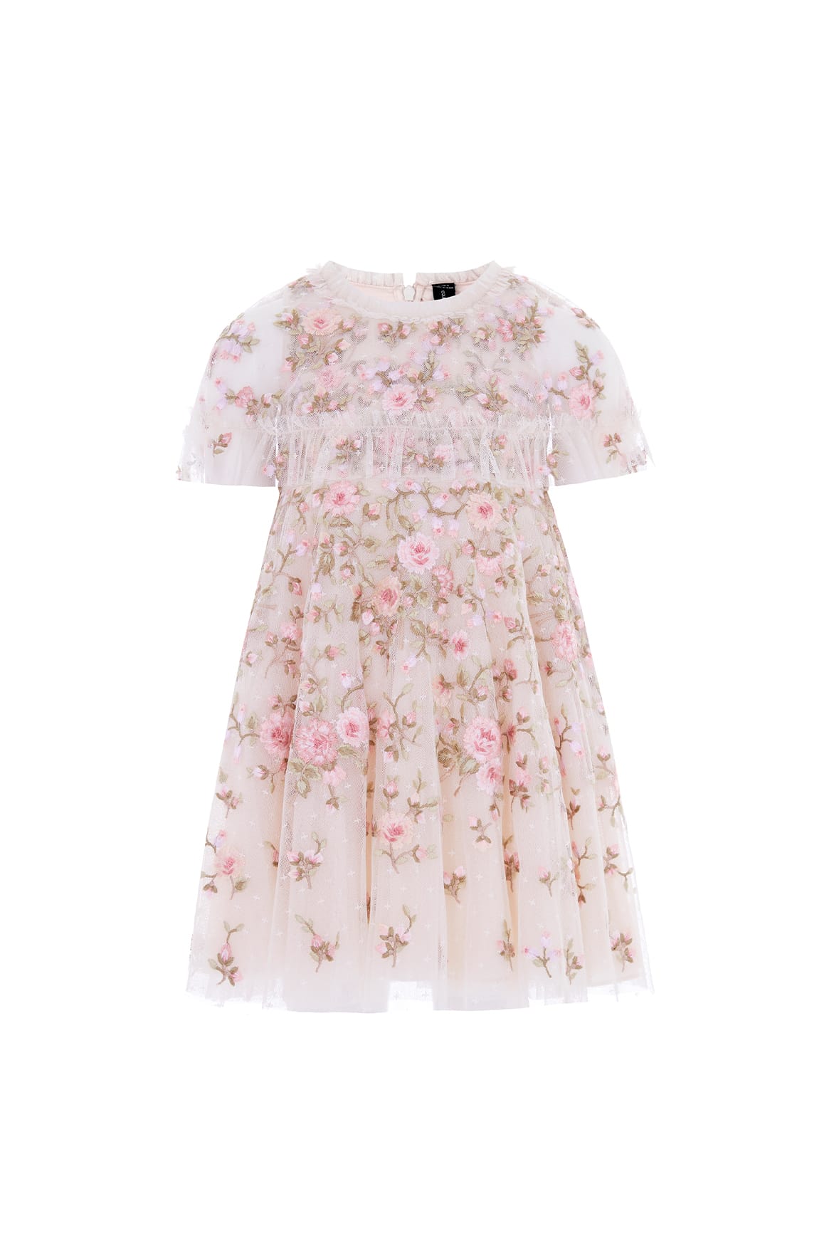 Needle & Thread Eden Rose Cape Kids Dress sukienka kremowa 3-12 lat
