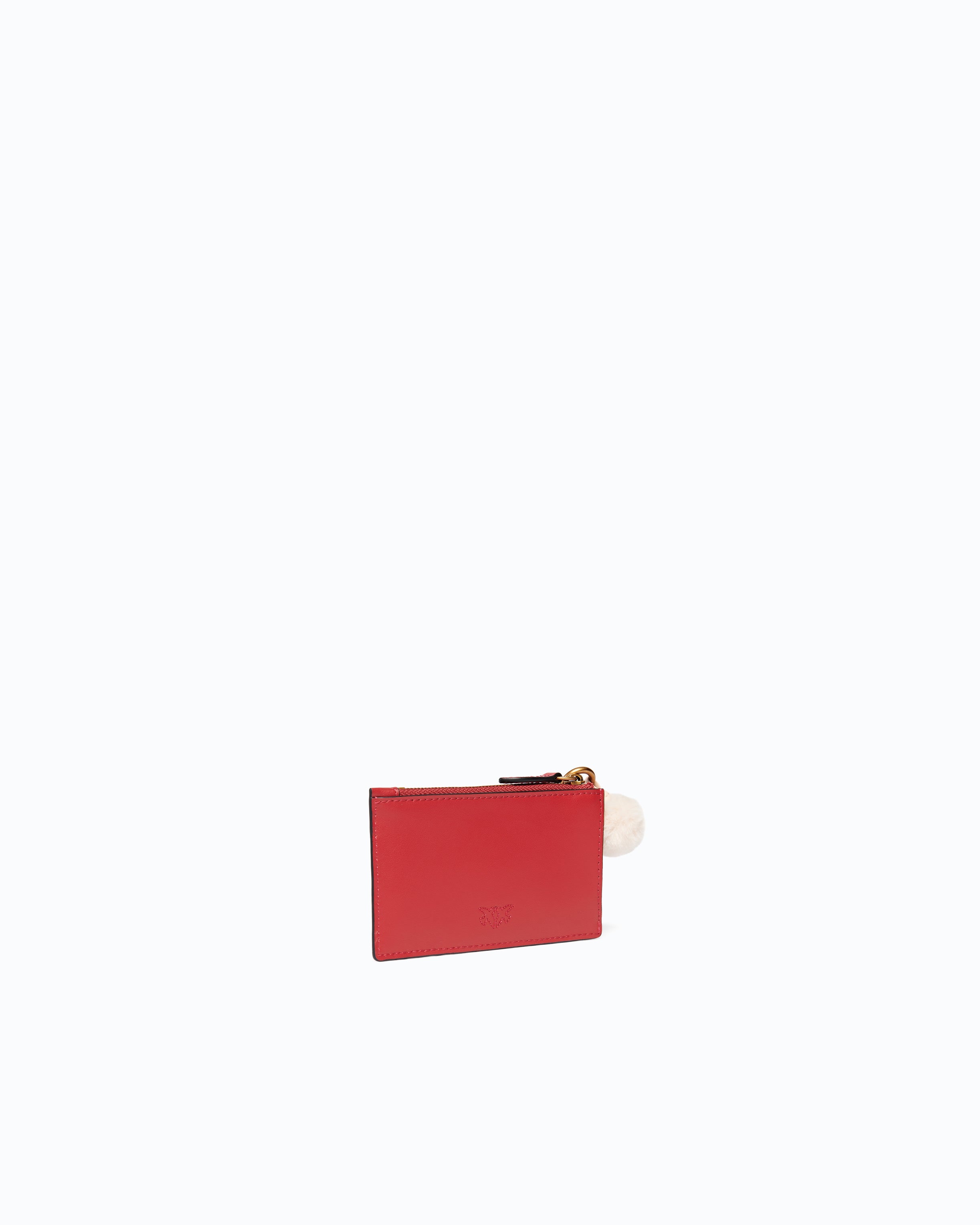 Pinko Airone Card Holder etui na karty skórzane