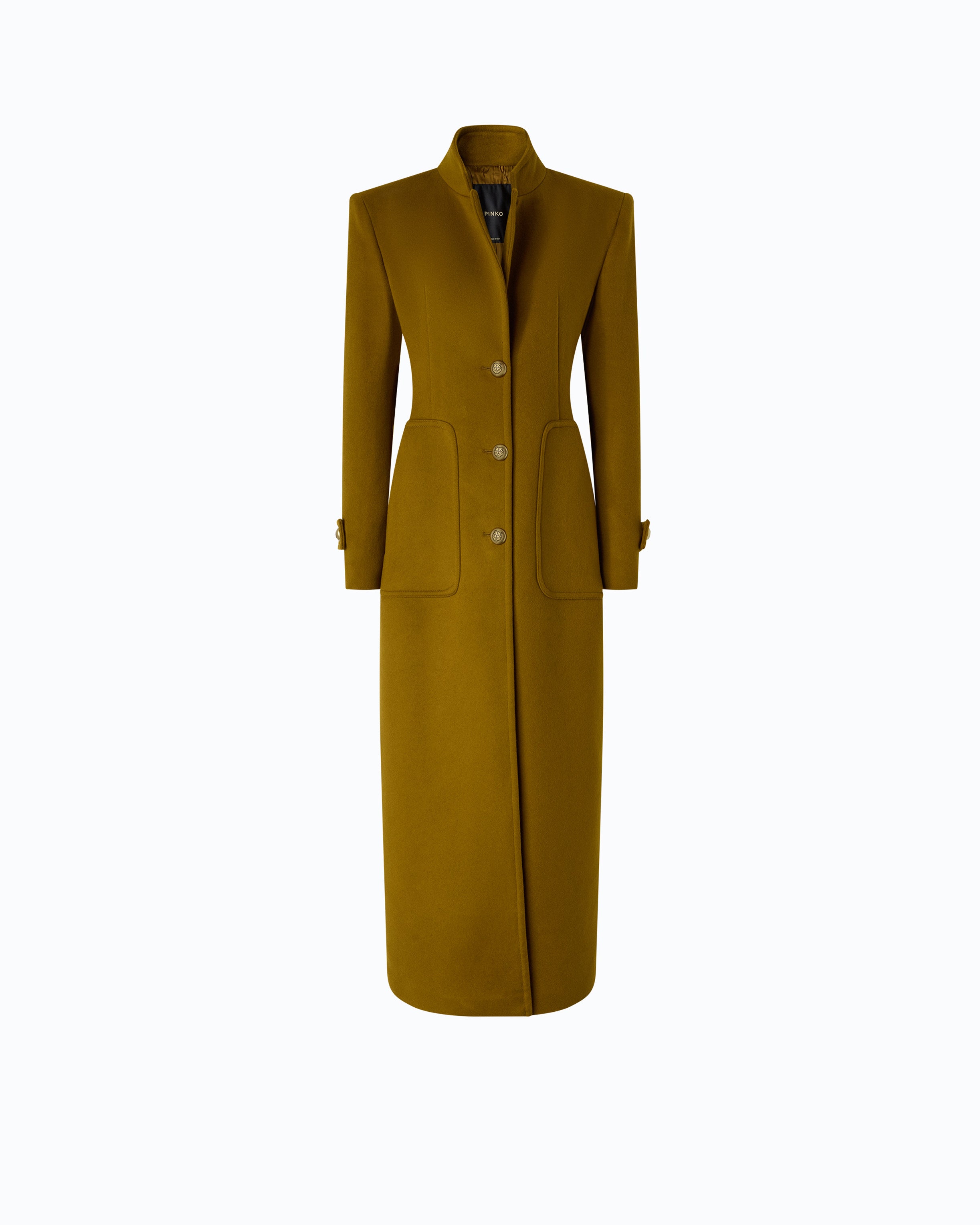 Pinko Verici Coat płaszcz wełniany długi