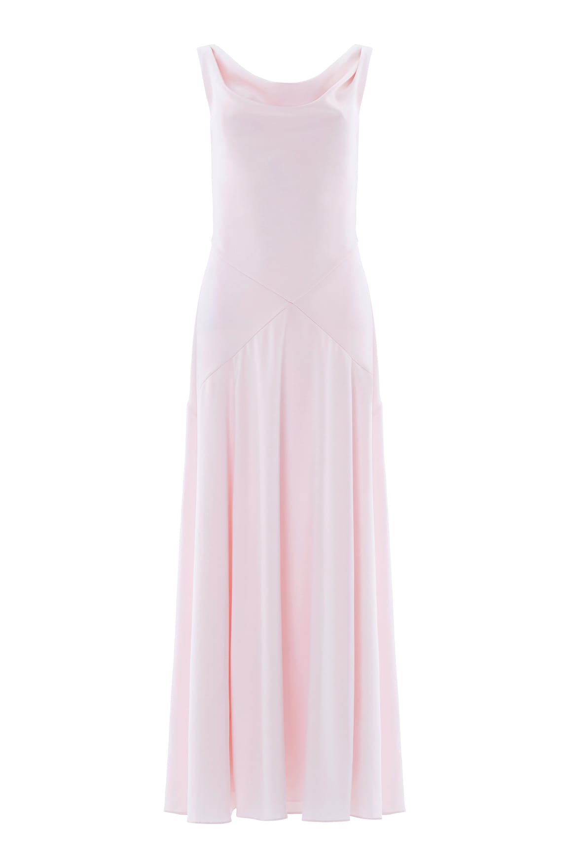 Needle & Thread Evangeline Satin Gown suknia Pink satynowa