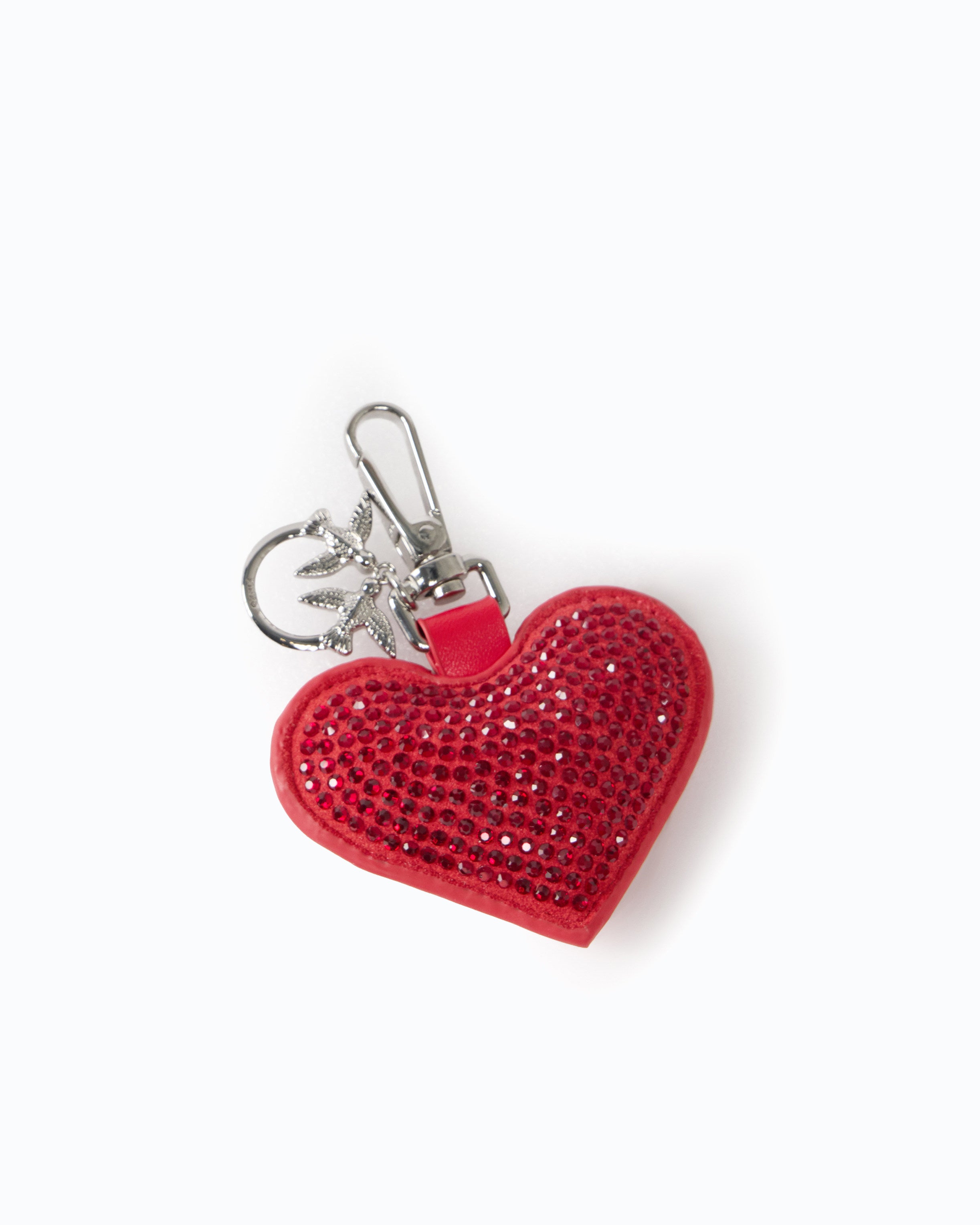 Pinko Heart Logo brelok serce kryształki