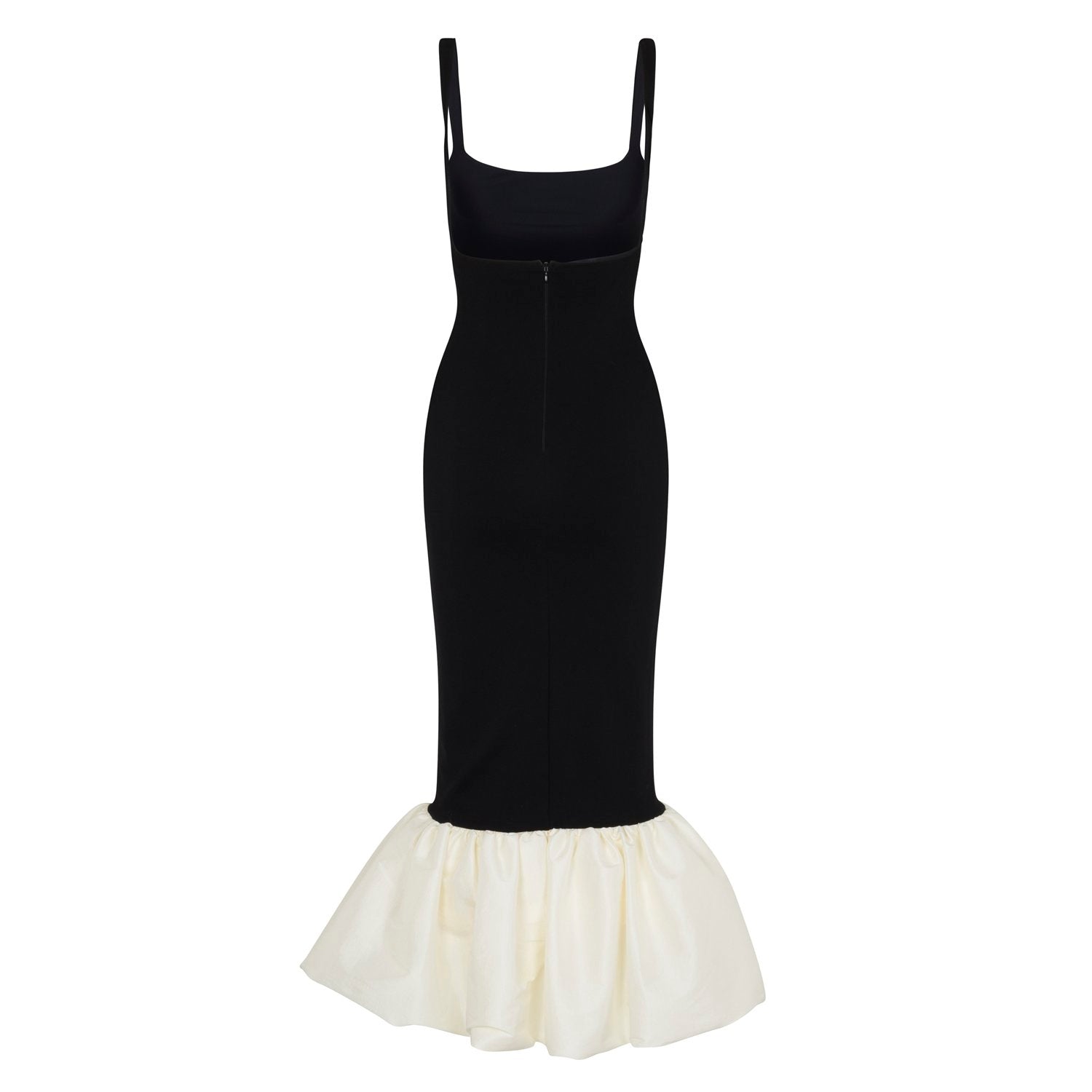 Delfi Collective Xena sukienka Black Ivory midi
