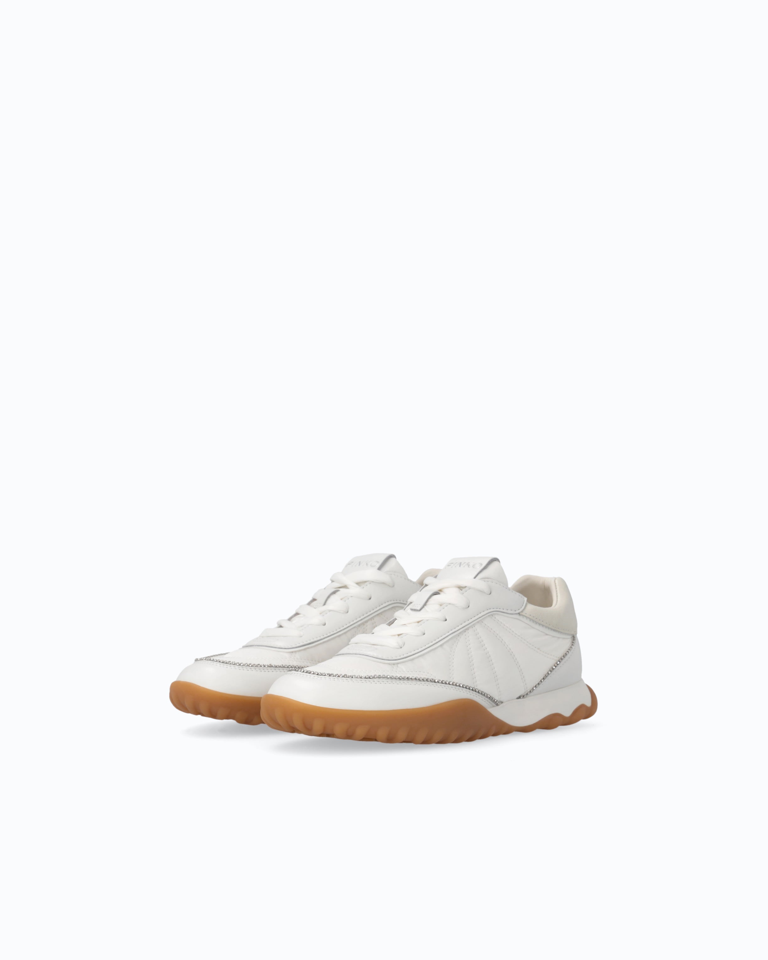 Pinko Gea 01 Sneaker sneakersy białe skórzane