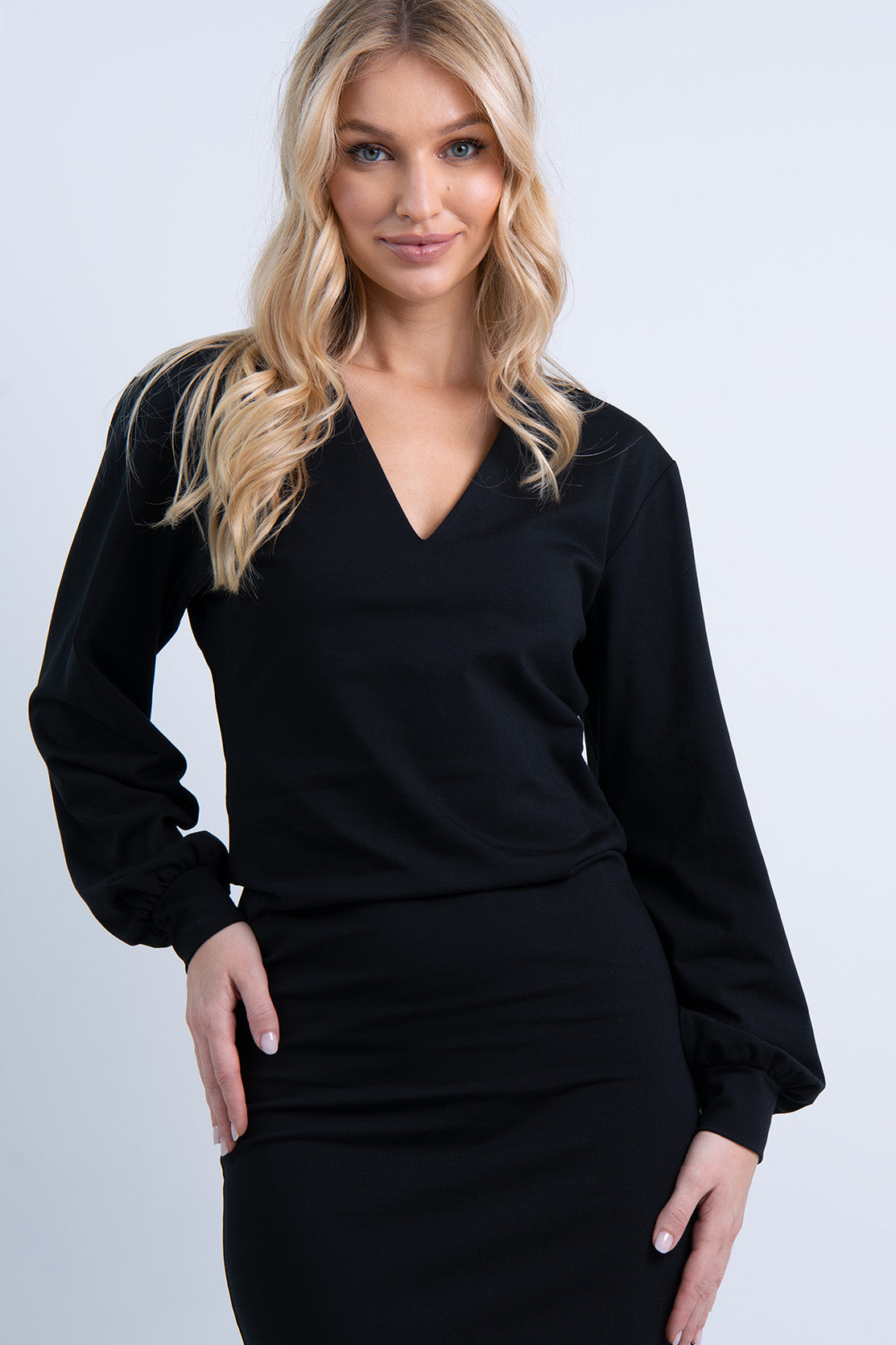 Nudyess Jolly sukienka maxi bawełniana Black K803