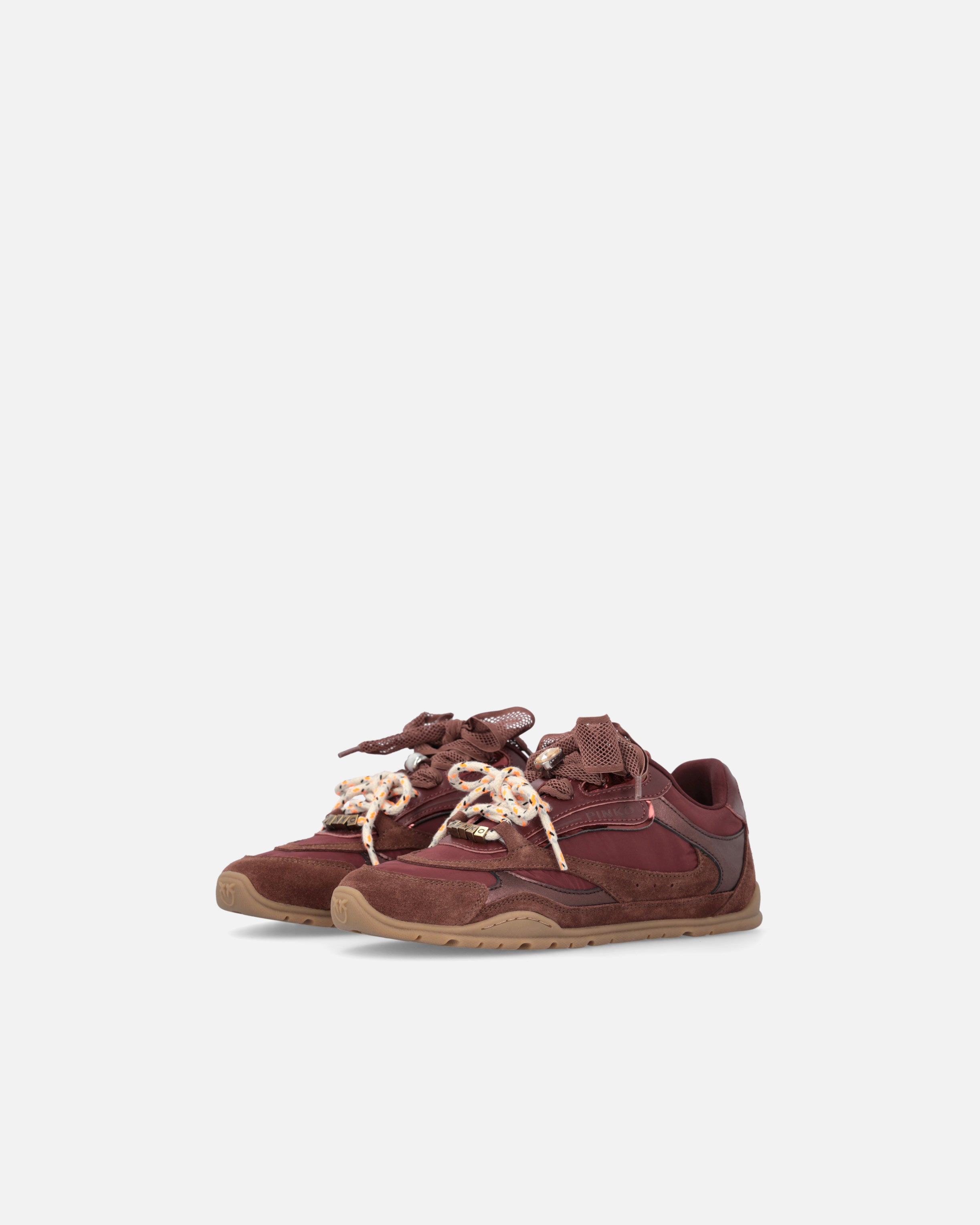 Pinko Yulia 01 sneakersy podwójne sznurowadła