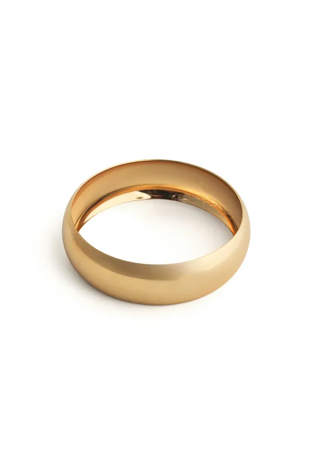 Bronx and Banco Halo Gold bransoletka bangle złota 7,5 cm