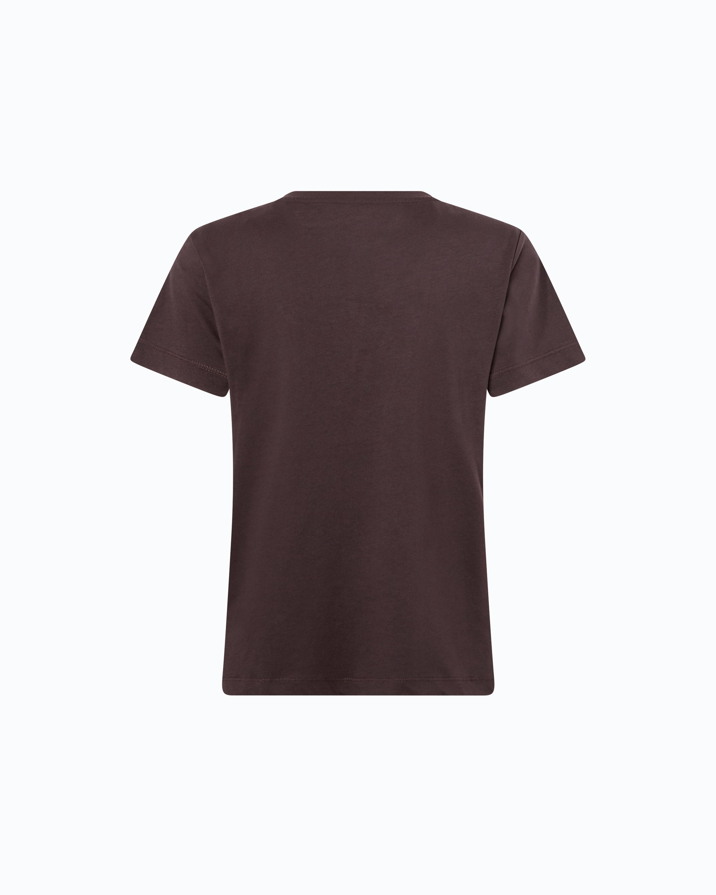 Pinko Love Birds t-shirt bawełniany brązowy kryształki