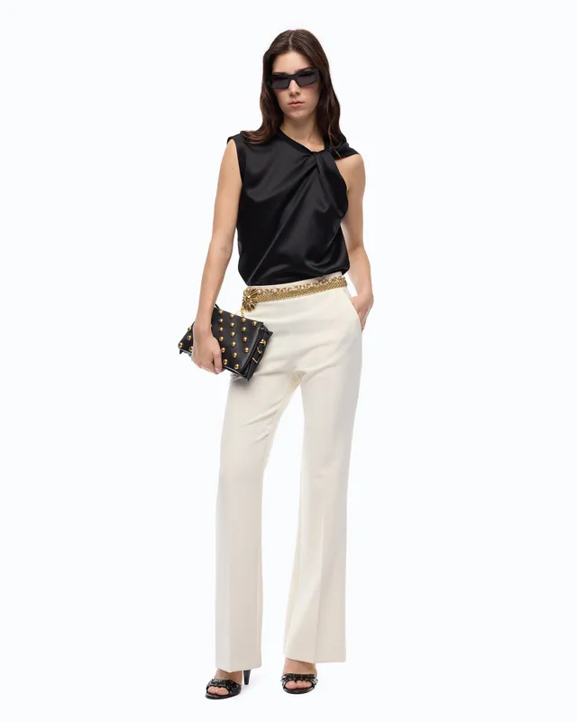 Pinko Smart Blouse bluzka satynowa czarna