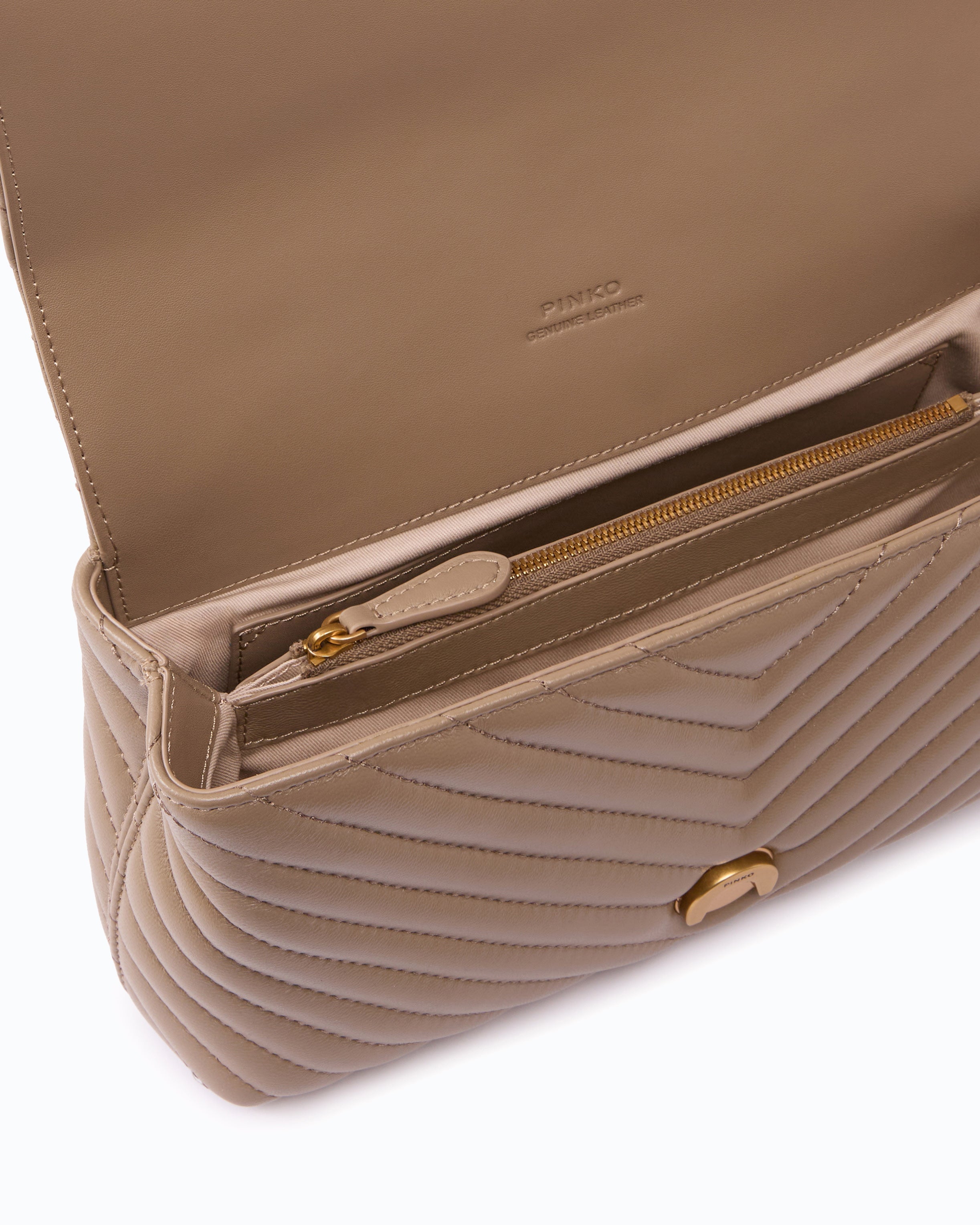 Pinko Lady Love Bag Puff torebka średnia zygzak
