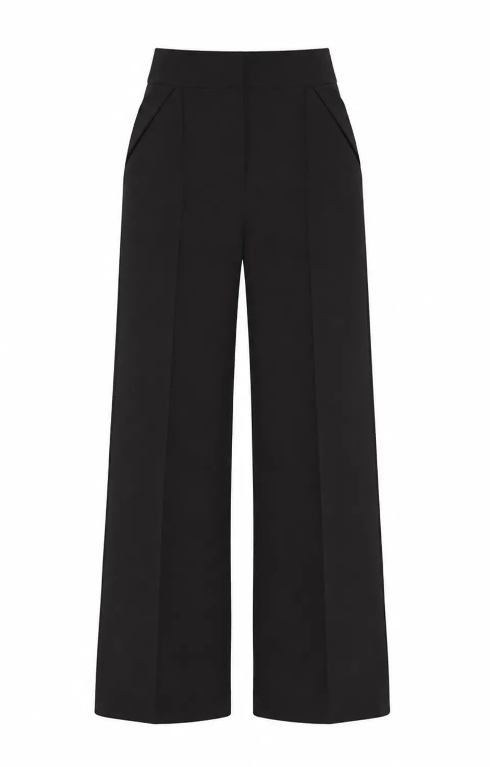 Temperley London Nyx spodnie czarne wełniane