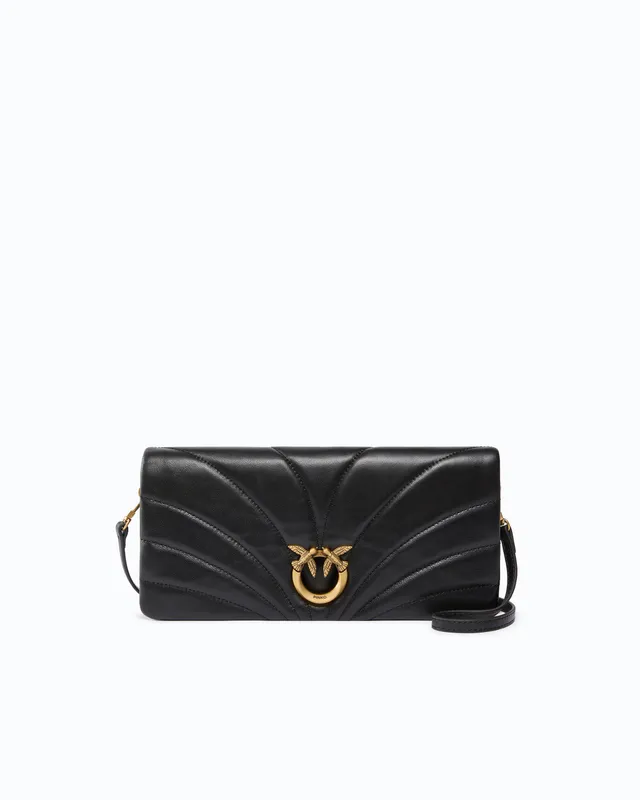 Pinko Love Bag Click Horizontal kopertówka czarna