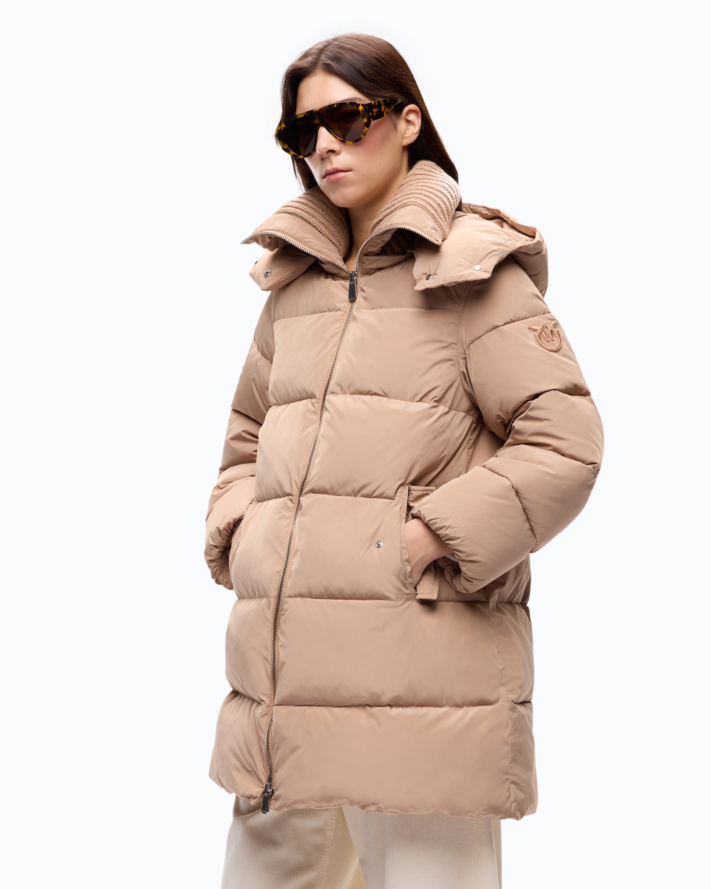 Pinko Dulcamara kurtka puchowa wodoodporna oversize