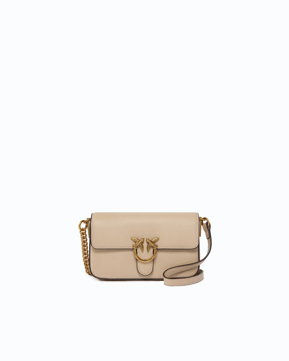 Pinko Baby Love Bag One Slouchy torebka beżowa uni