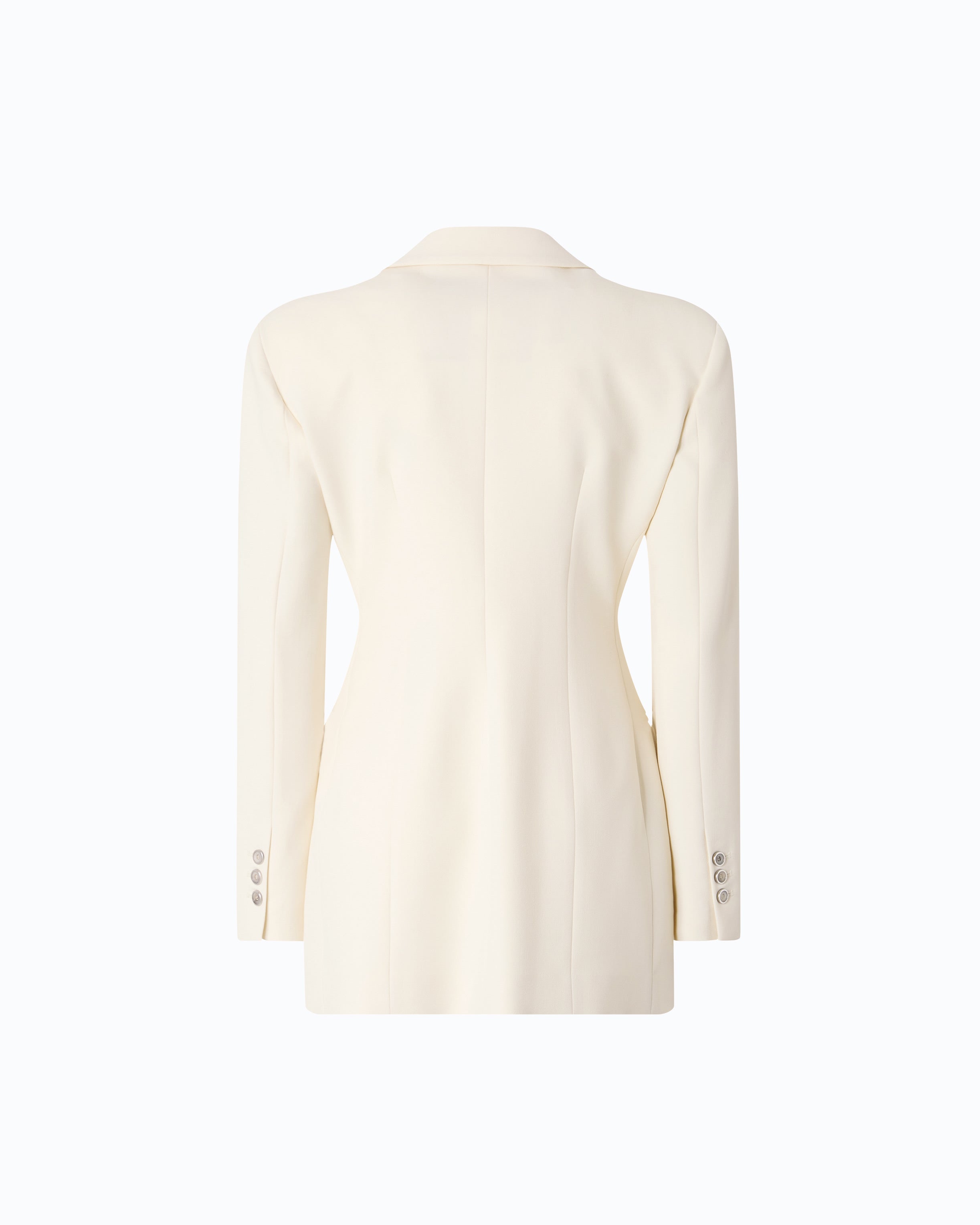 Pinko Garofano Jacket marynarka biała slim fit
