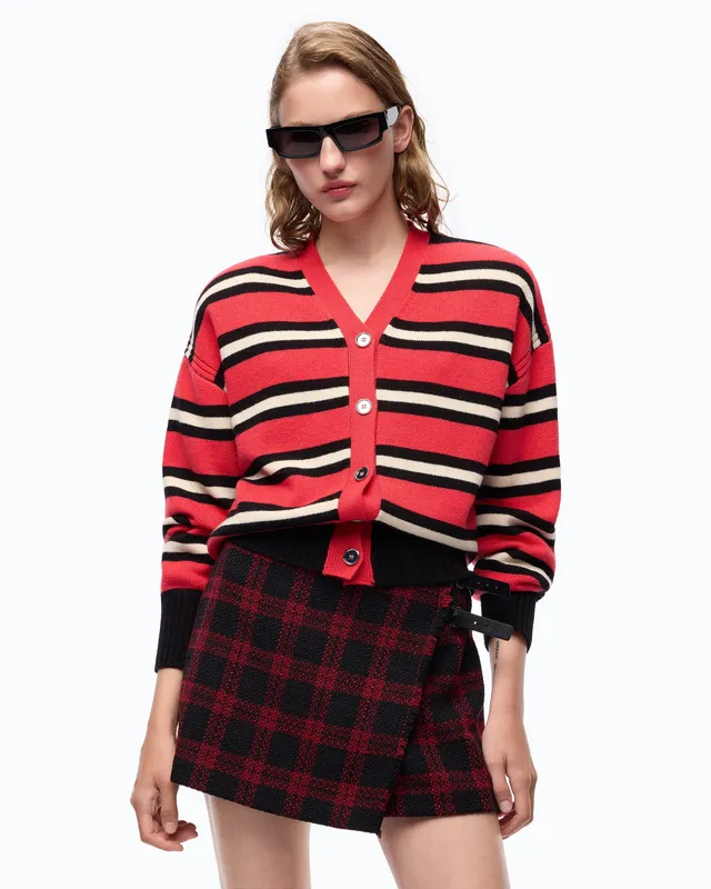 Pinko Vienna kardigan wełniany czarny