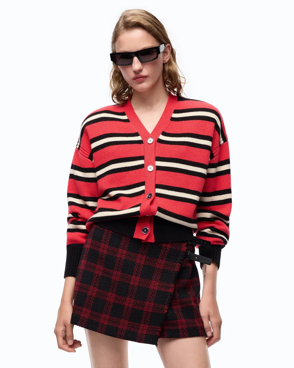 Pinko Vienna kardigan wełniany czarny