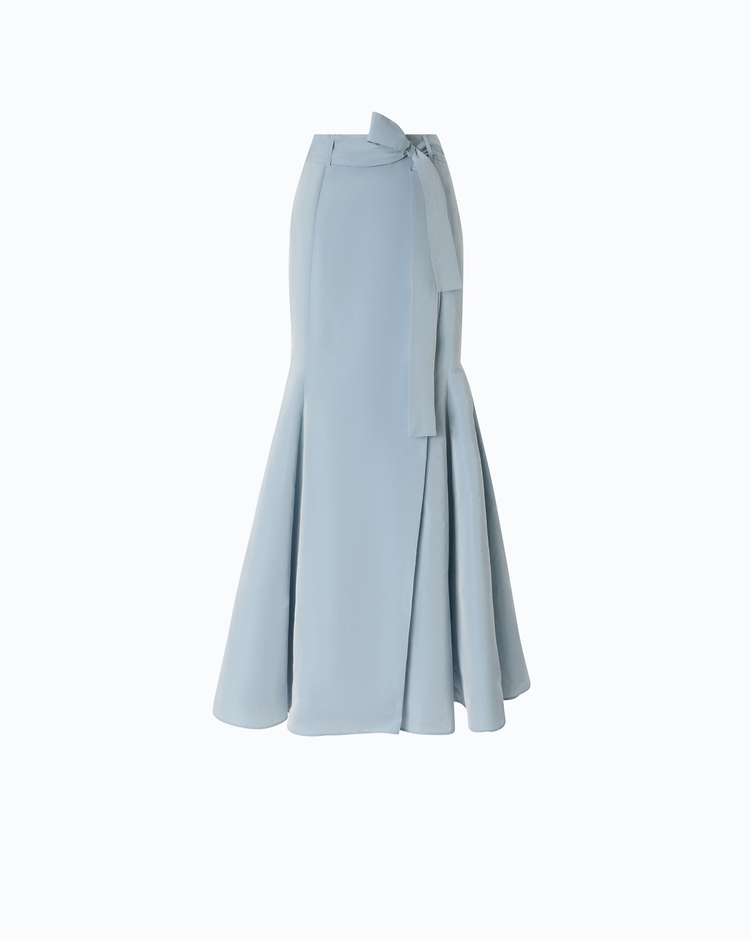 Pinko Pick-Up Skirt spódnica długa błękitna