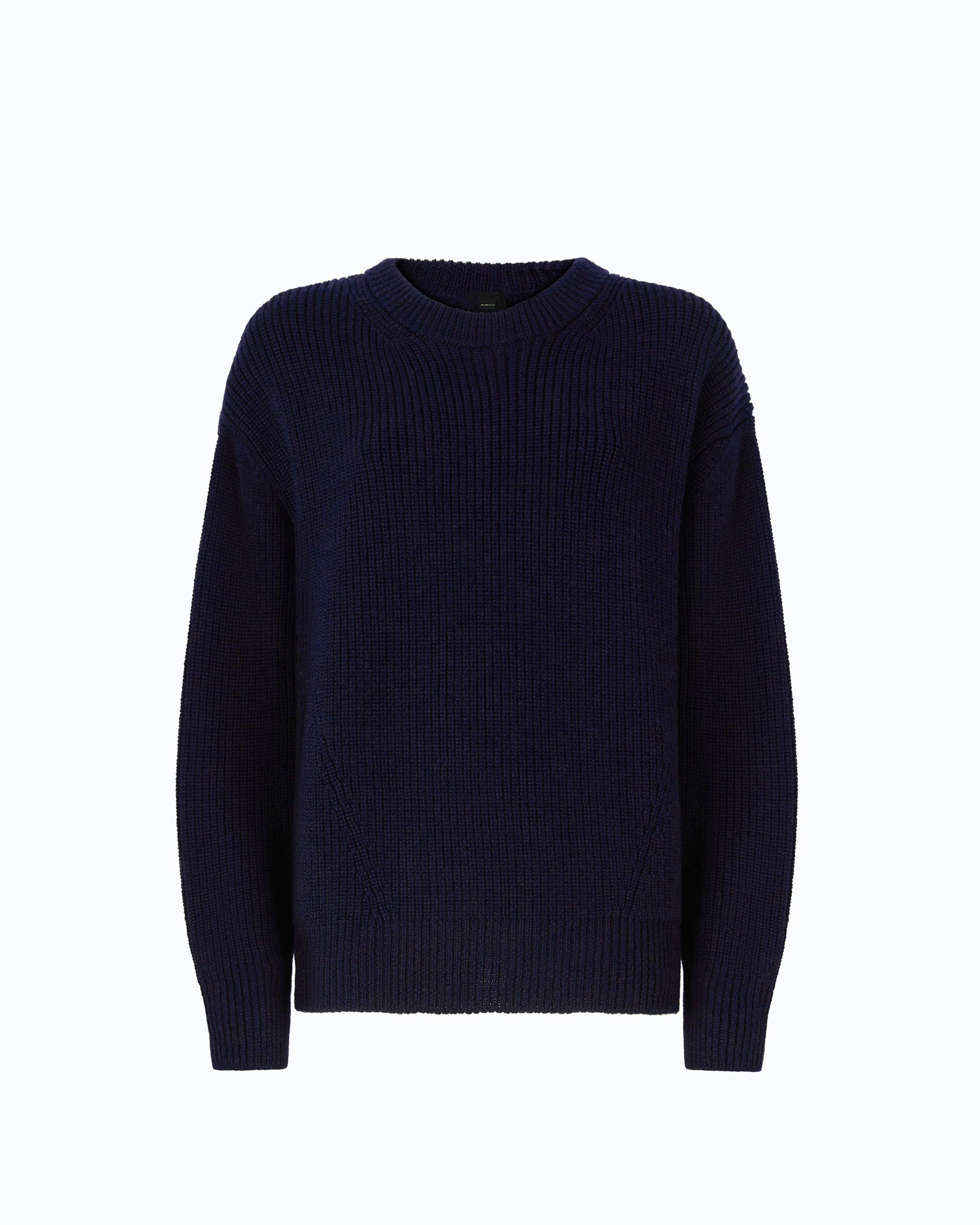 Pinko Gracidio Sweater sweter niebieski wełniany