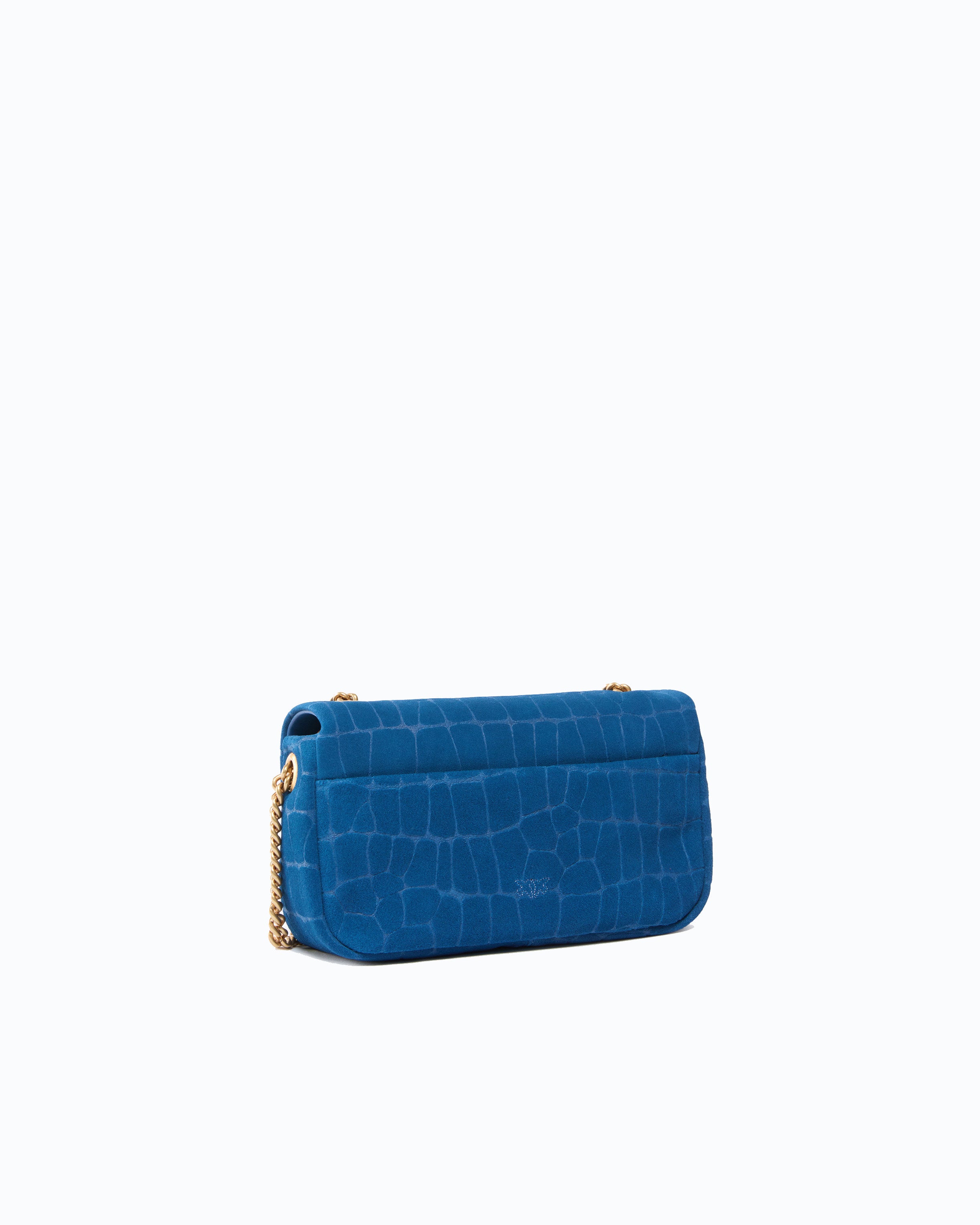 Pinko Love Bag Click Soft Horizontal torebka croco