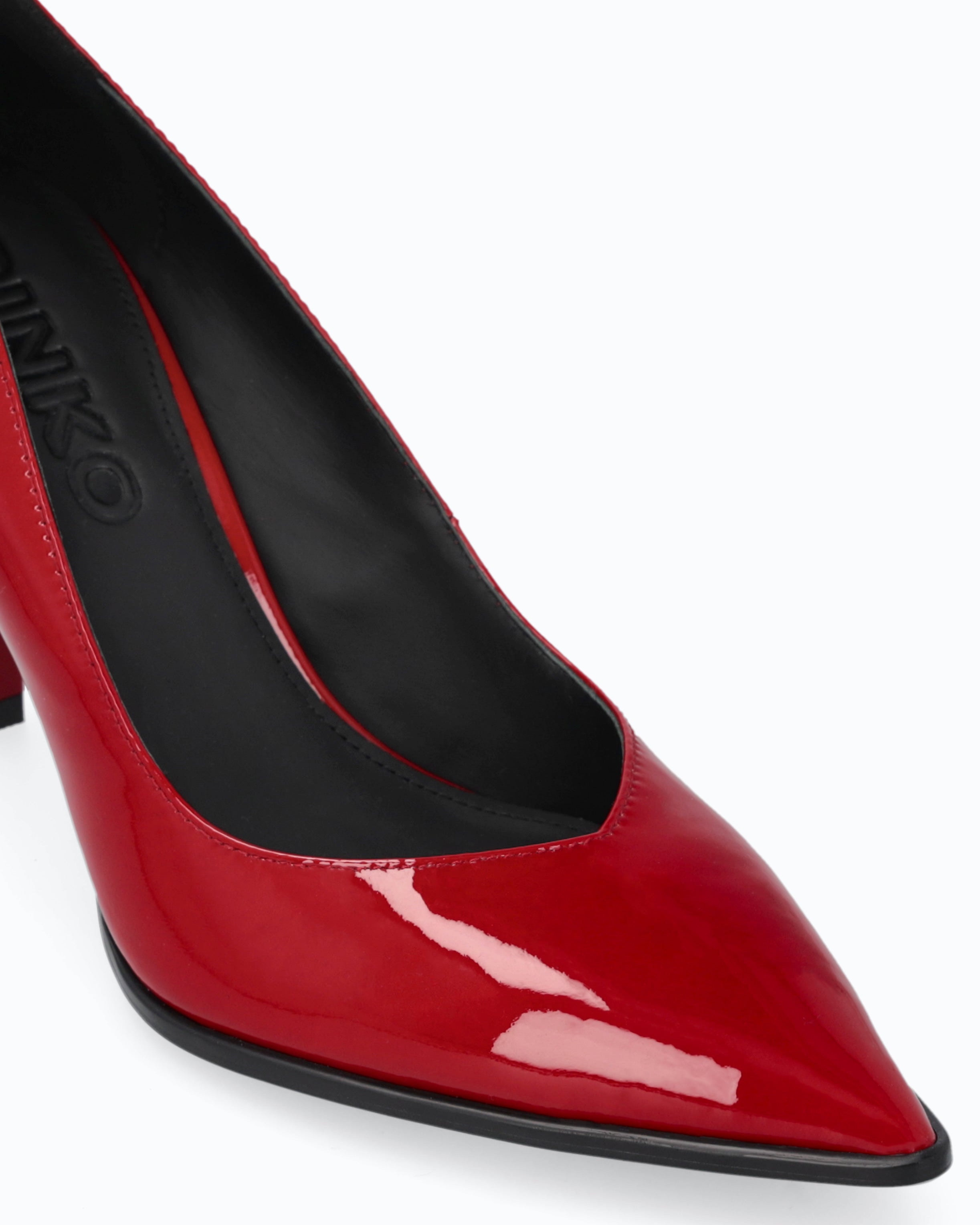 Pinko Lady 11 Pump czółenka czerwone lakier