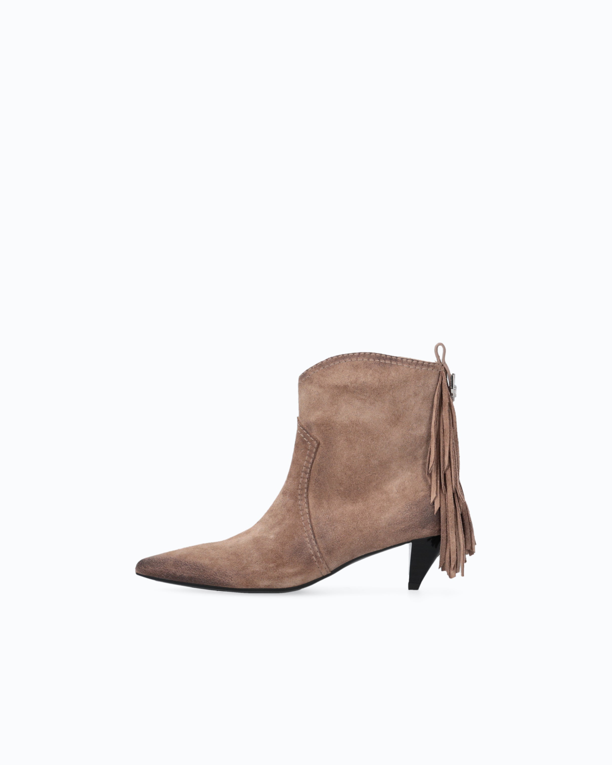 Pinko Didi 01 Ankle Boot botki brązowe zamsz