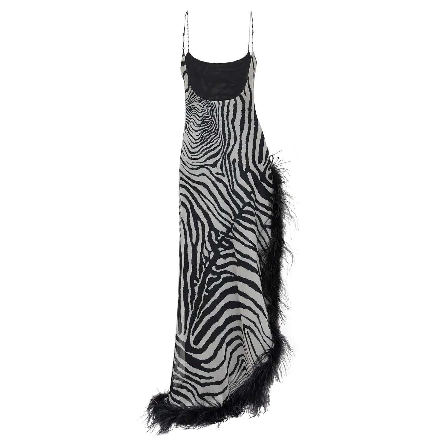 Delfi Collective Jacqueline Dress sukienka Zebra maxi