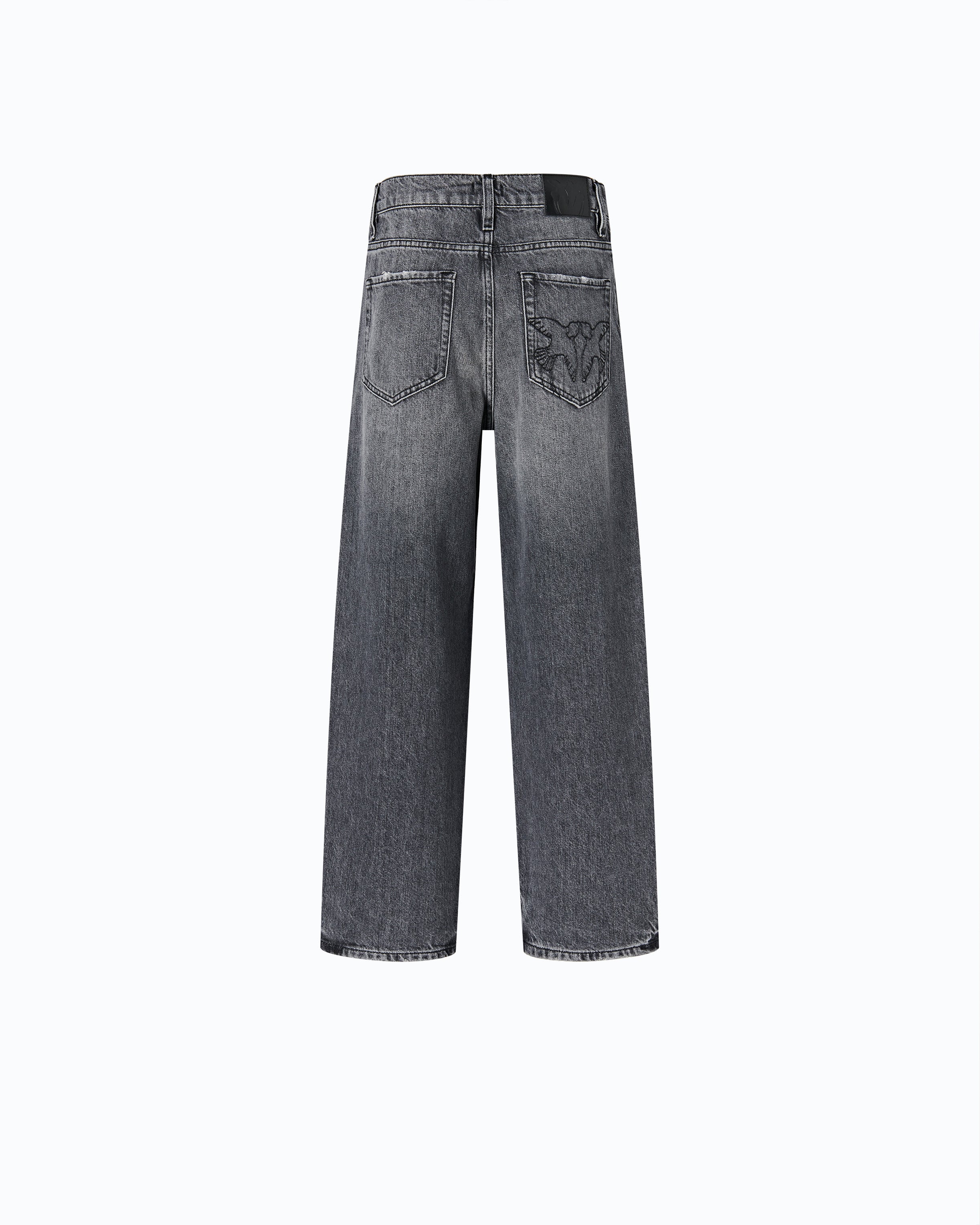 Pinko Estelle Egg jeansy szary balloon