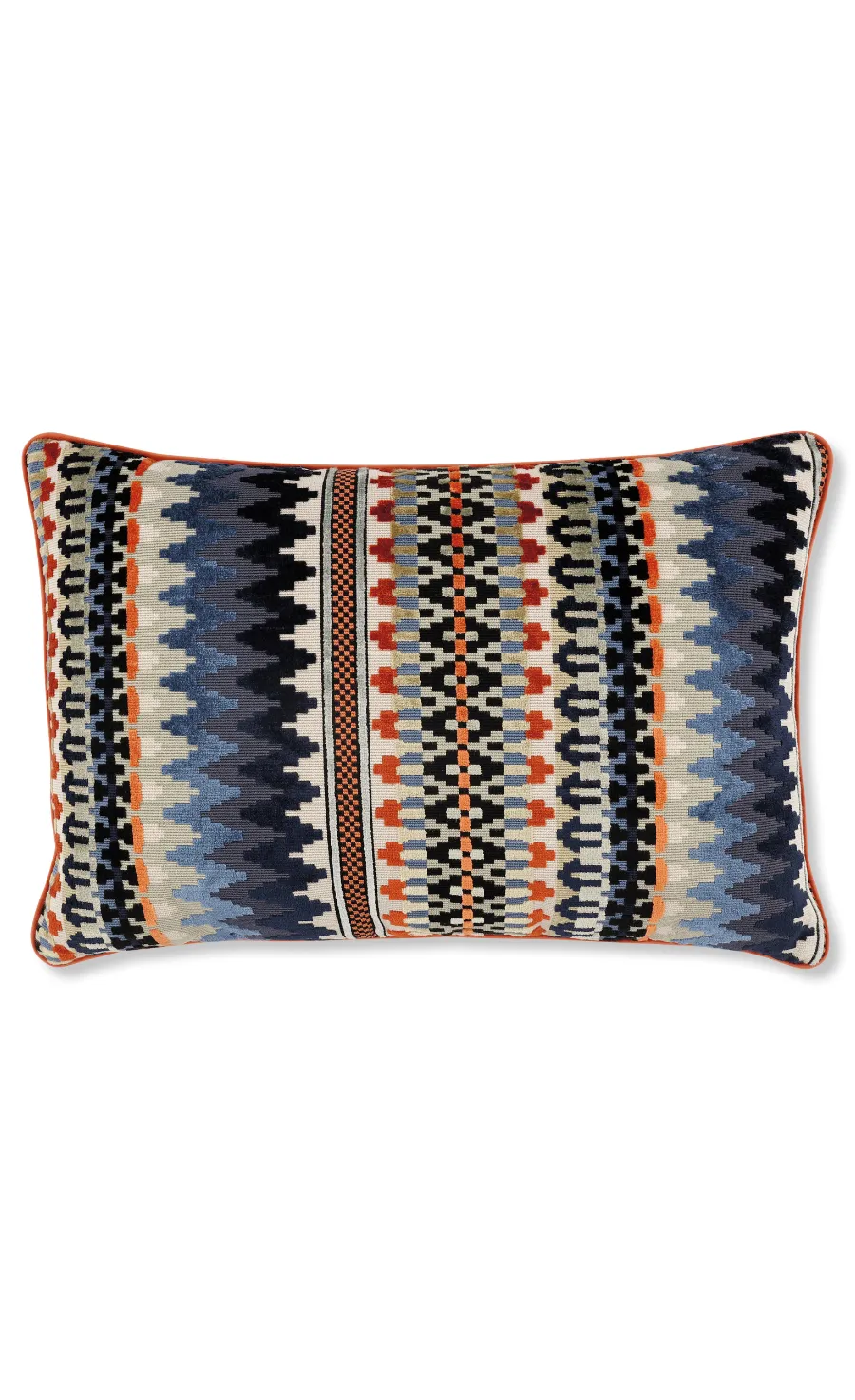 Temperley London Talulah poduszka welurowa Twilight 60x40