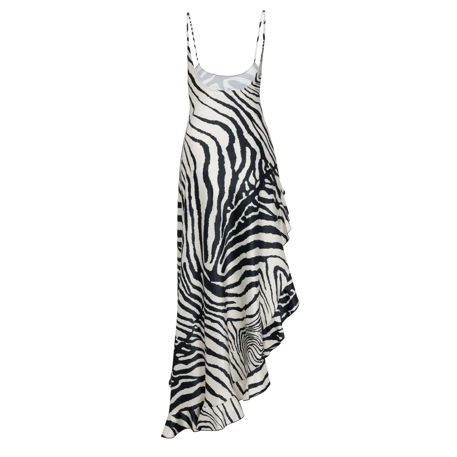 Delfi Collective Jacqueline sukienka Zebra satynowa